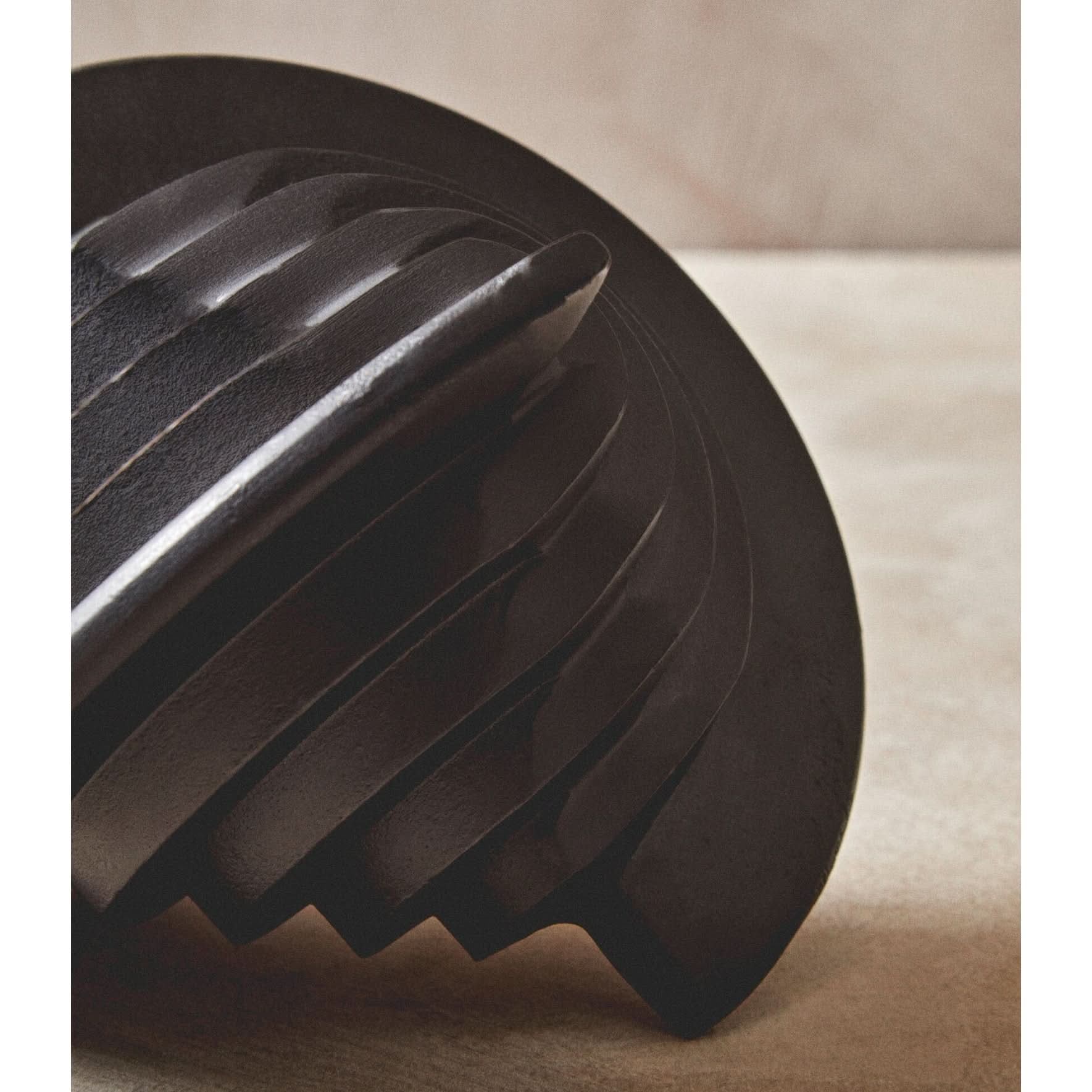 Prato Black Sculpture   Nicholas John Interiors