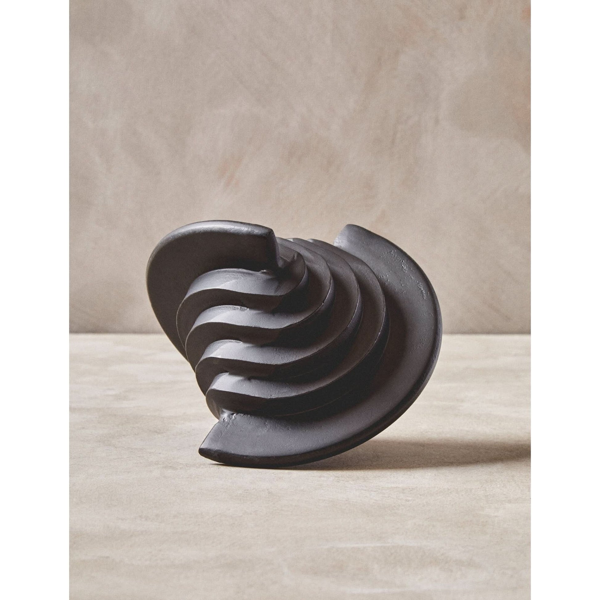 Prato Black Sculpture   Nicholas John Interiors