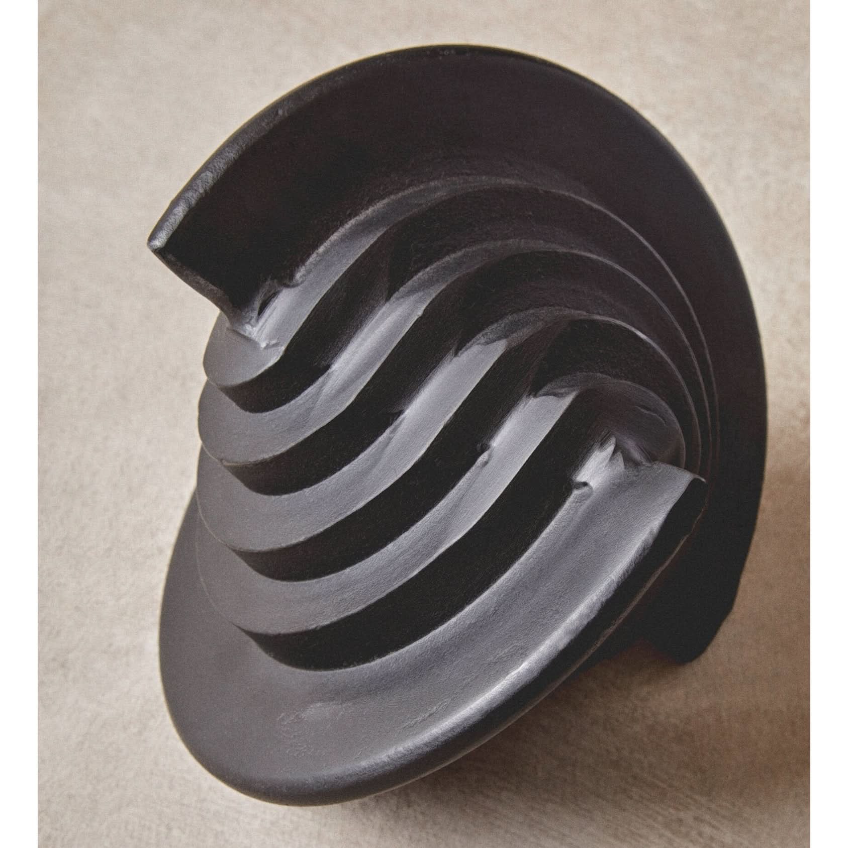 Prato Black Sculpture   Nicholas John Interiors