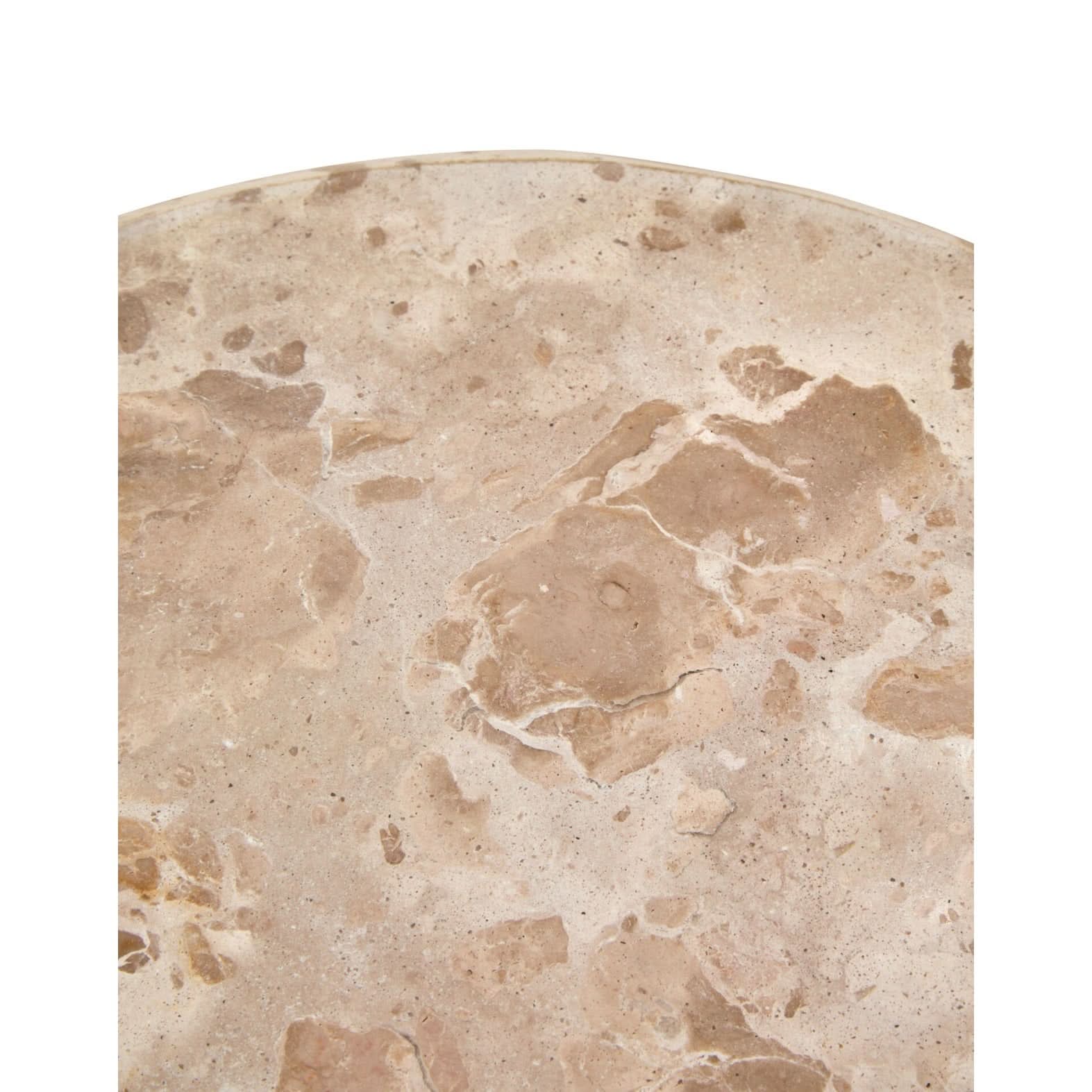 Santino Chocolate Marble Riser   Nicholas John Interiors