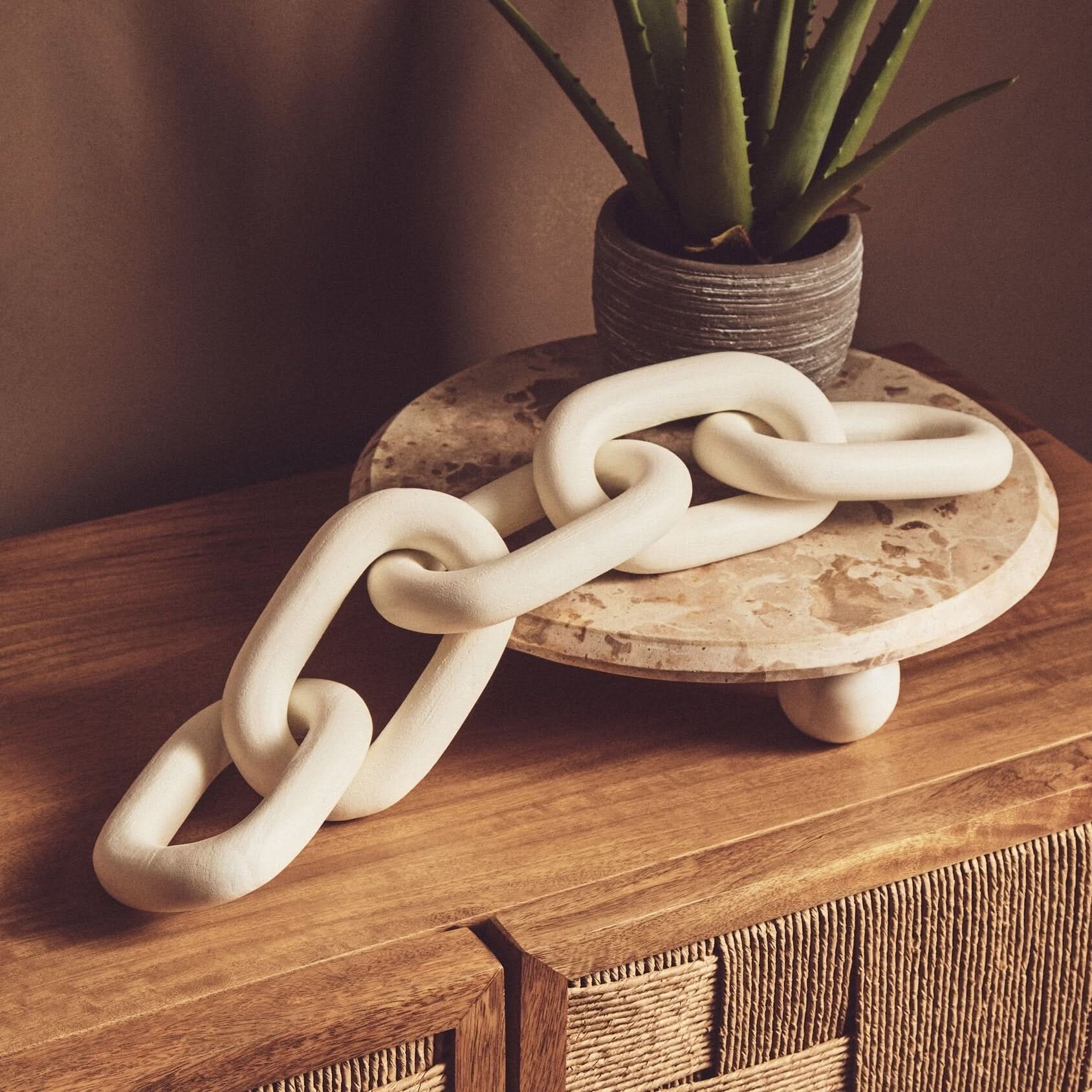 Santino Chocolate Marble Riser   Nicholas John Interiors