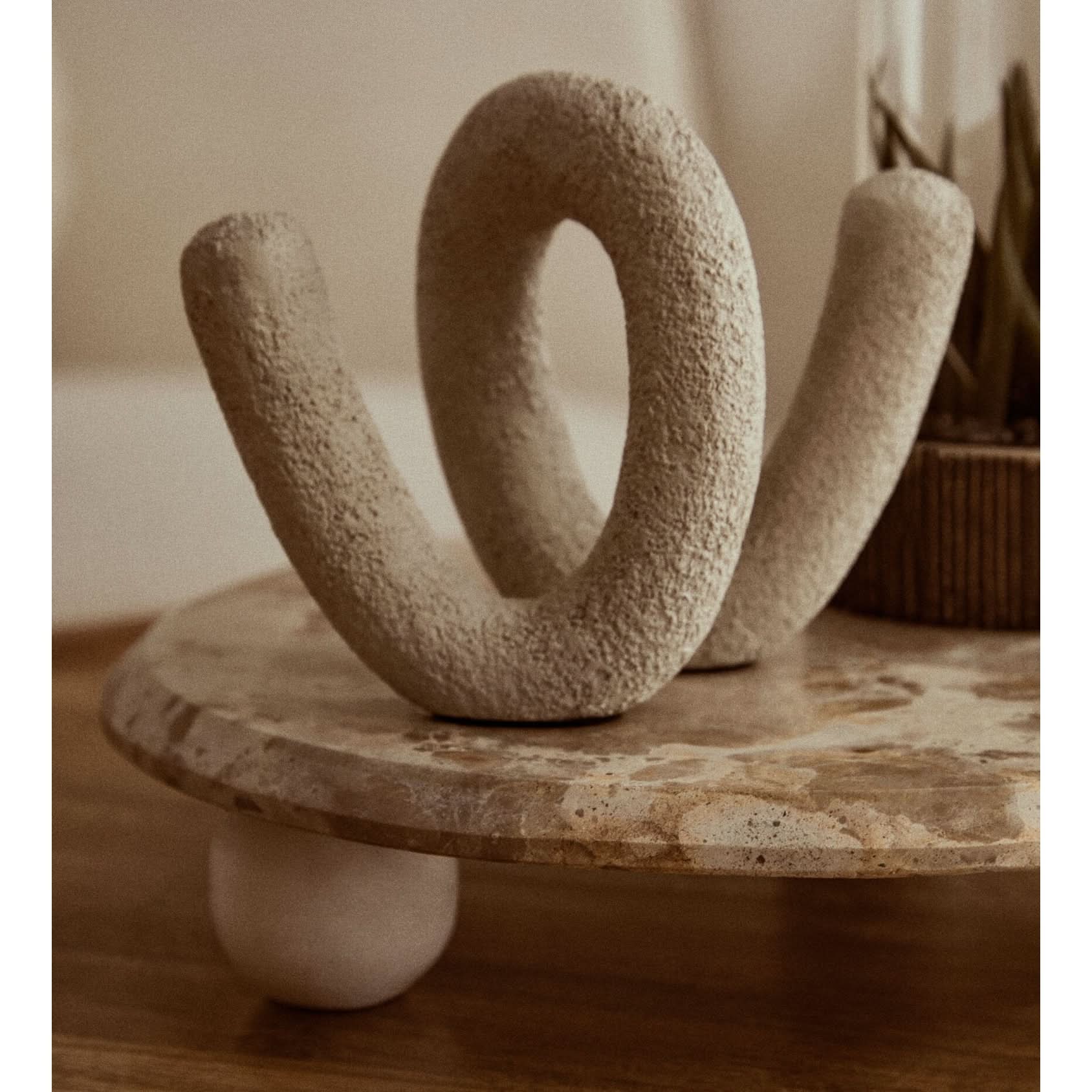 Santino Chocolate Marble Riser   Nicholas John Interiors