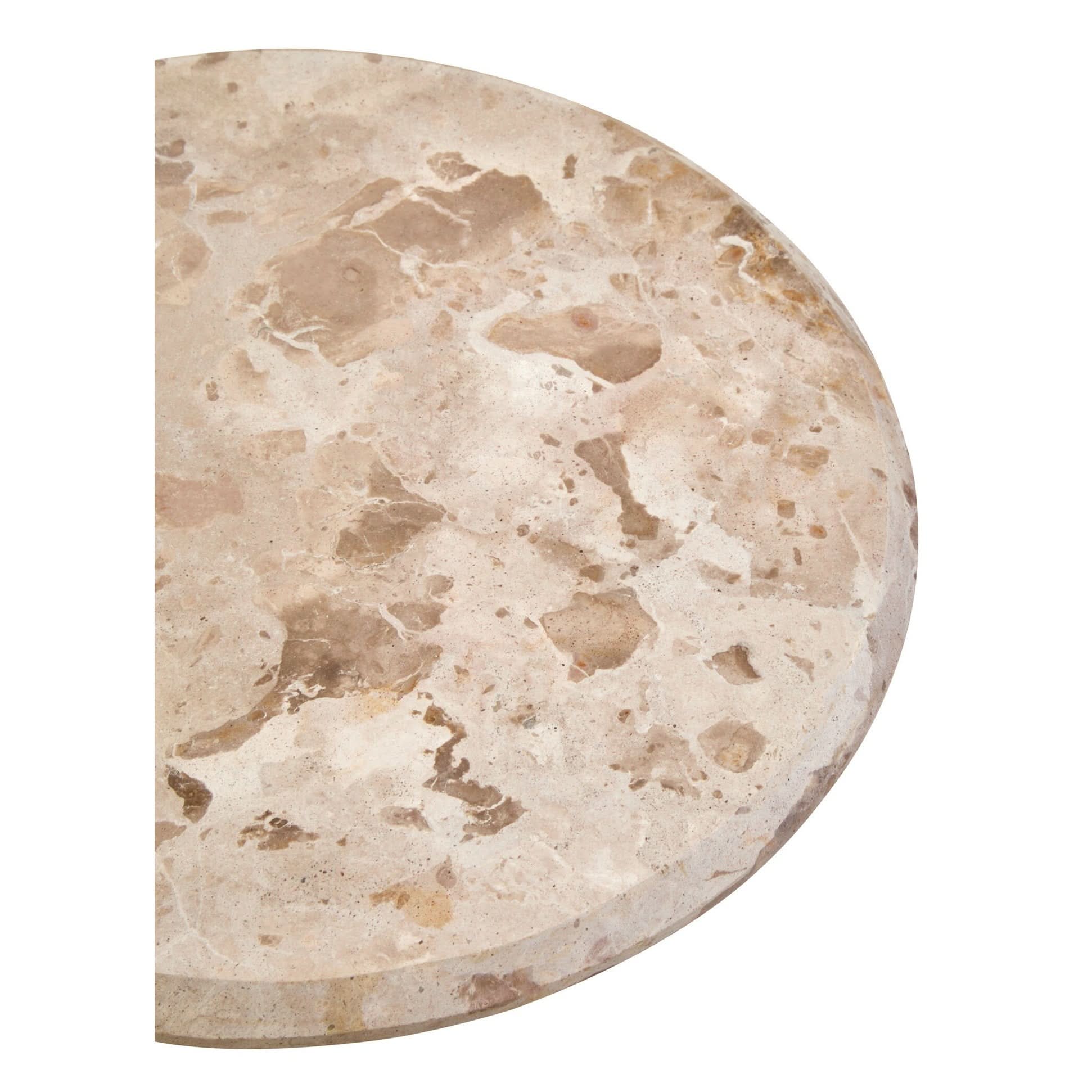 Santino Chocolate Marble Riser   Nicholas John Interiors