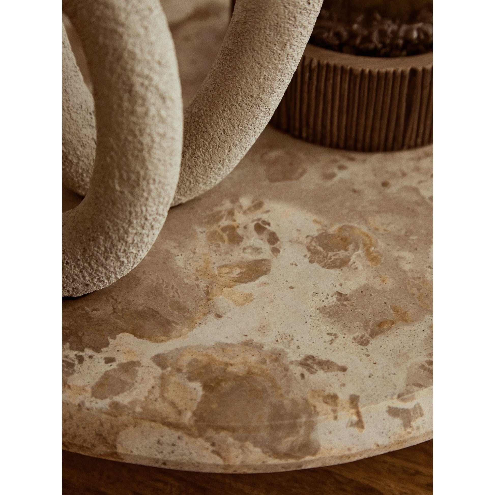 Santino Chocolate Marble Riser   Nicholas John Interiors