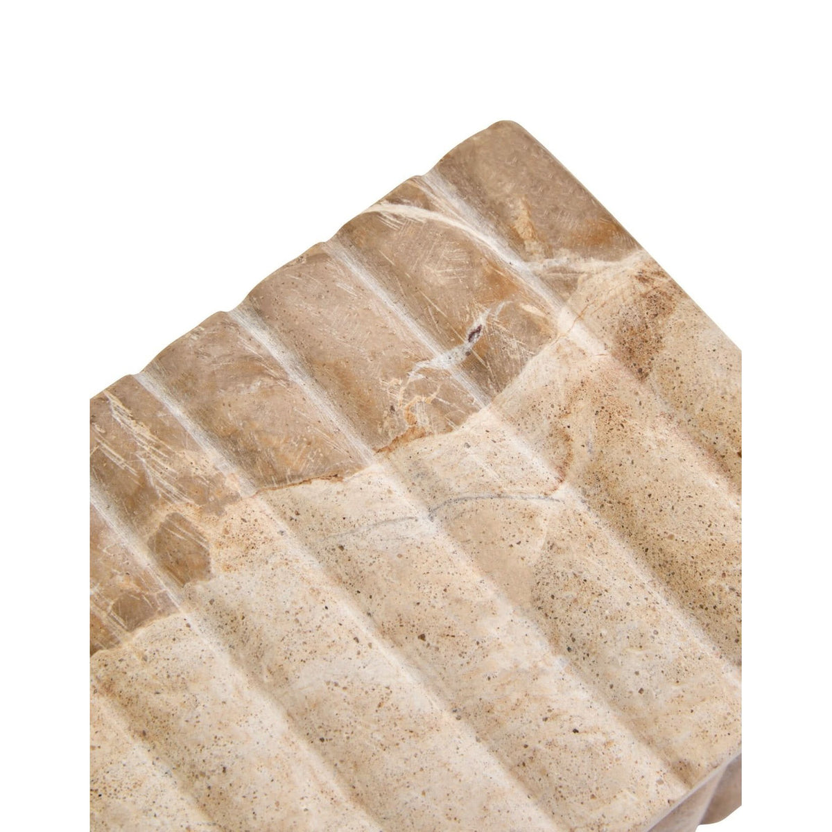 Santino Rectangular Chocolate Marble Box   Nicholas John Interiors