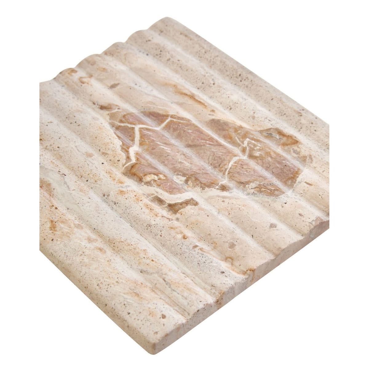 Santino Square Chocolate Marble Box   Nicholas John Interiors