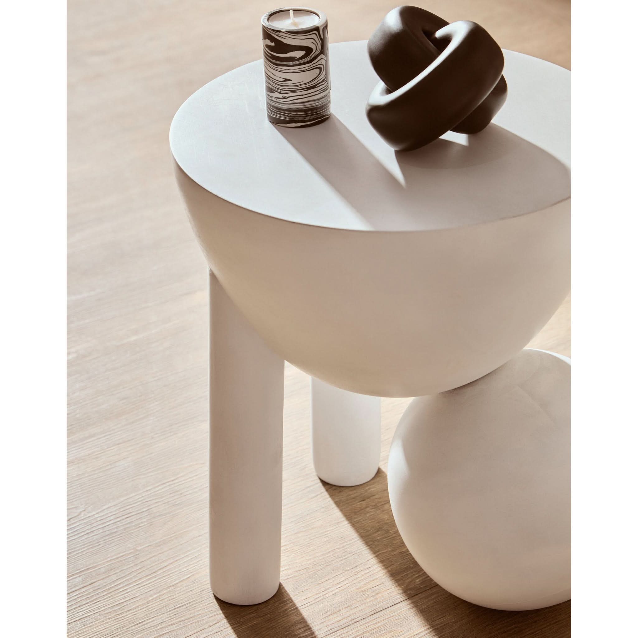 Cato Black Wood Small Knot Decor   Nicholas John Interiors