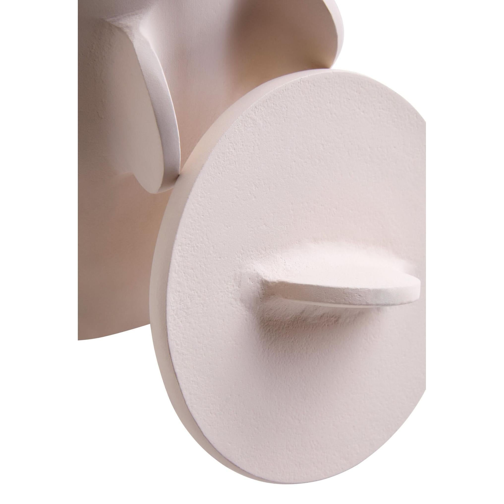 Prato Small Round Textured Cream Box   Nicholas John Interiors