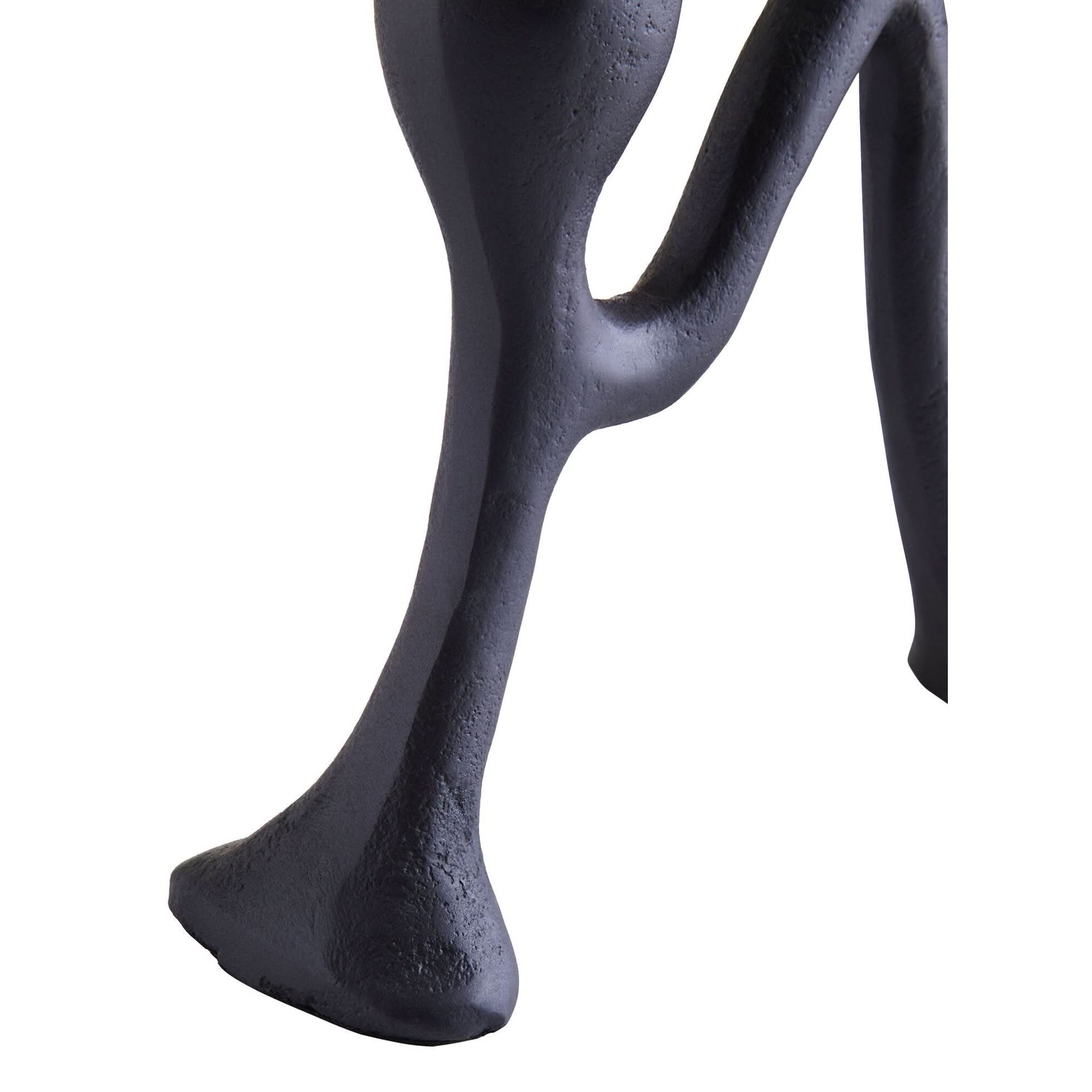 Prato Four Light Black Candle Holder   Nicholas John Interiors