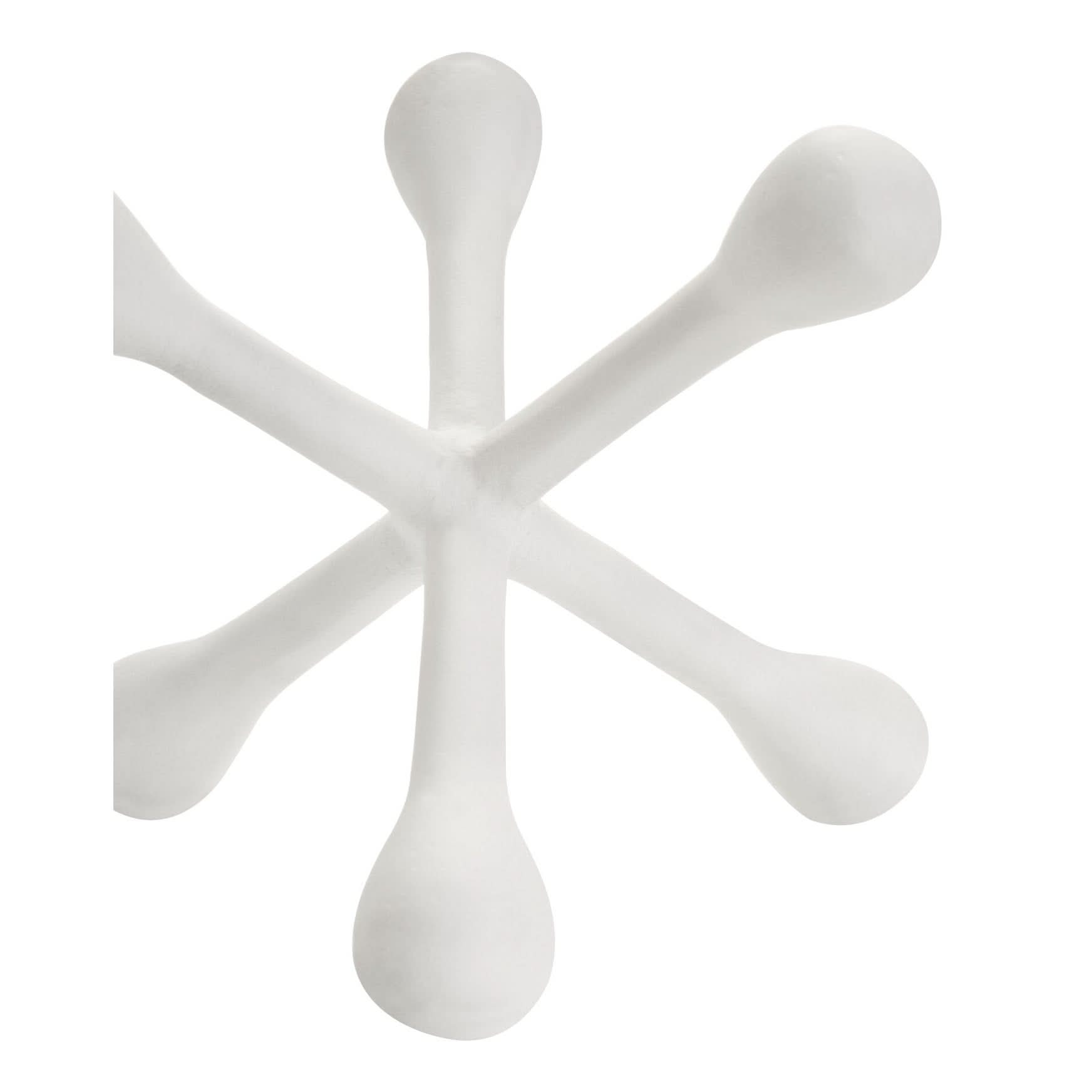 Prato Ivory Finish Jack Sculpture   Nicholas John Interiors