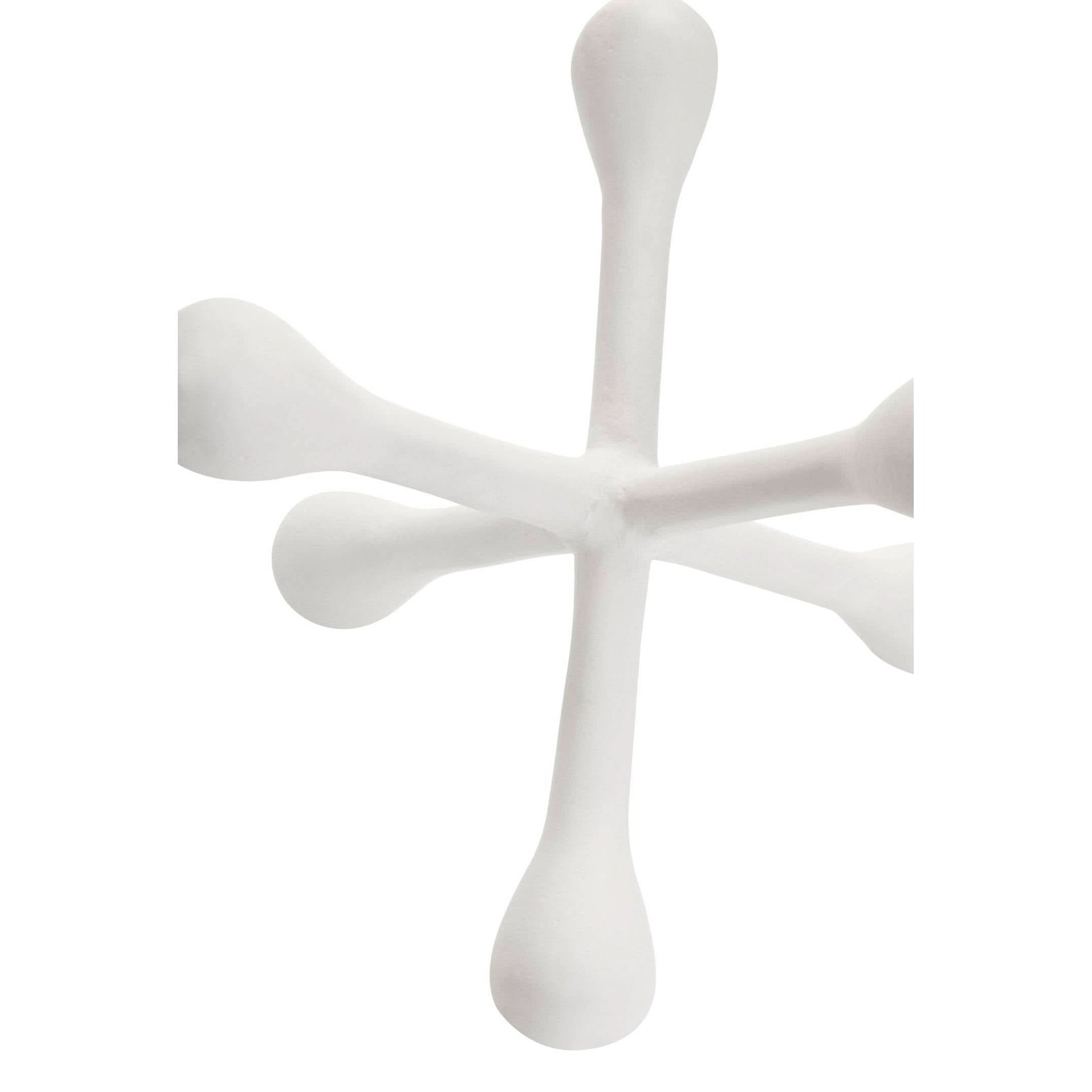 Prato Ivory Finish Jack Sculpture   Nicholas John Interiors