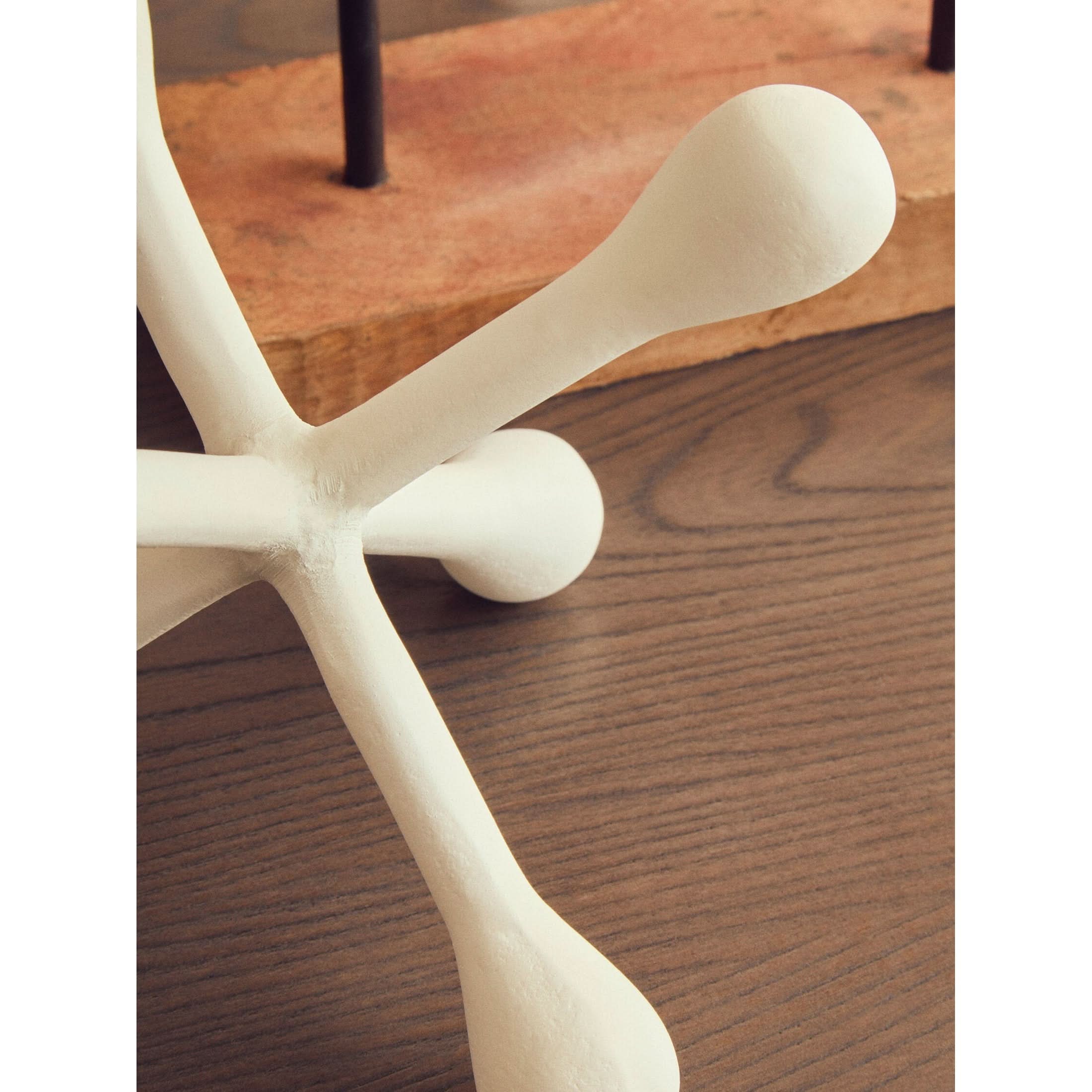 Prato Ivory Finish Jack Sculpture   Nicholas John Interiors