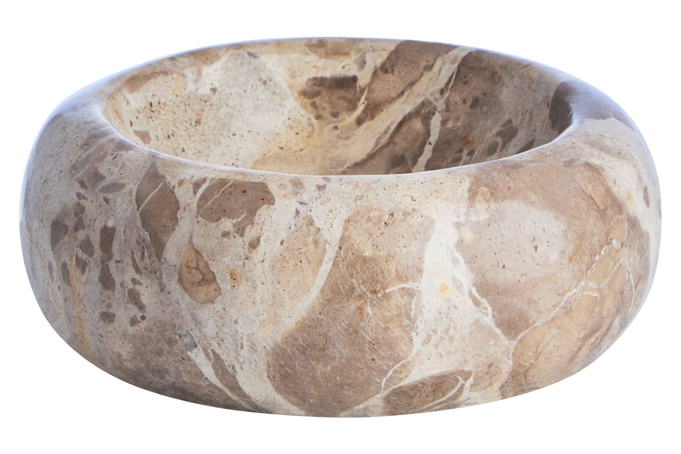 Santino Chocolate Marble Trinket Bowl   Nicholas John Interiors