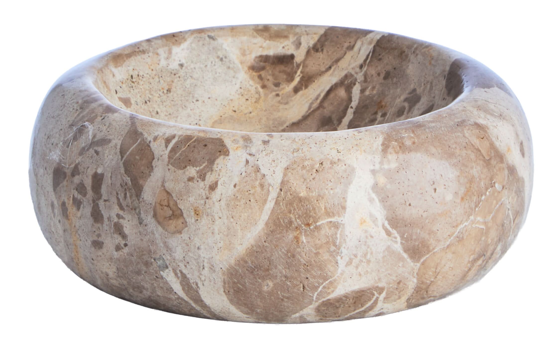 Santino Chocolate Marble Trinket Bowl   Nicholas John Interiors