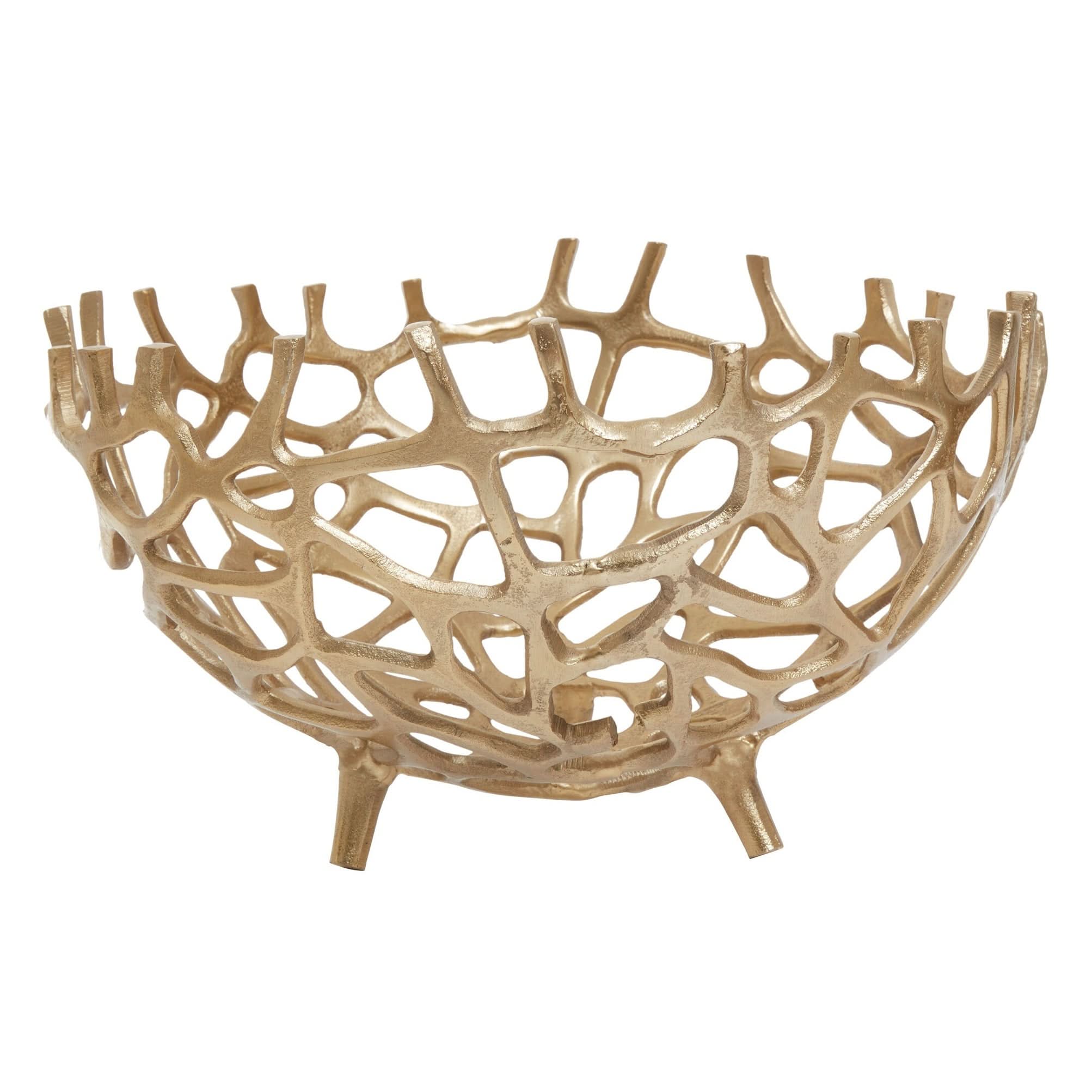 Prato Large Coral Effect Bowl   Nicholas John Interiors