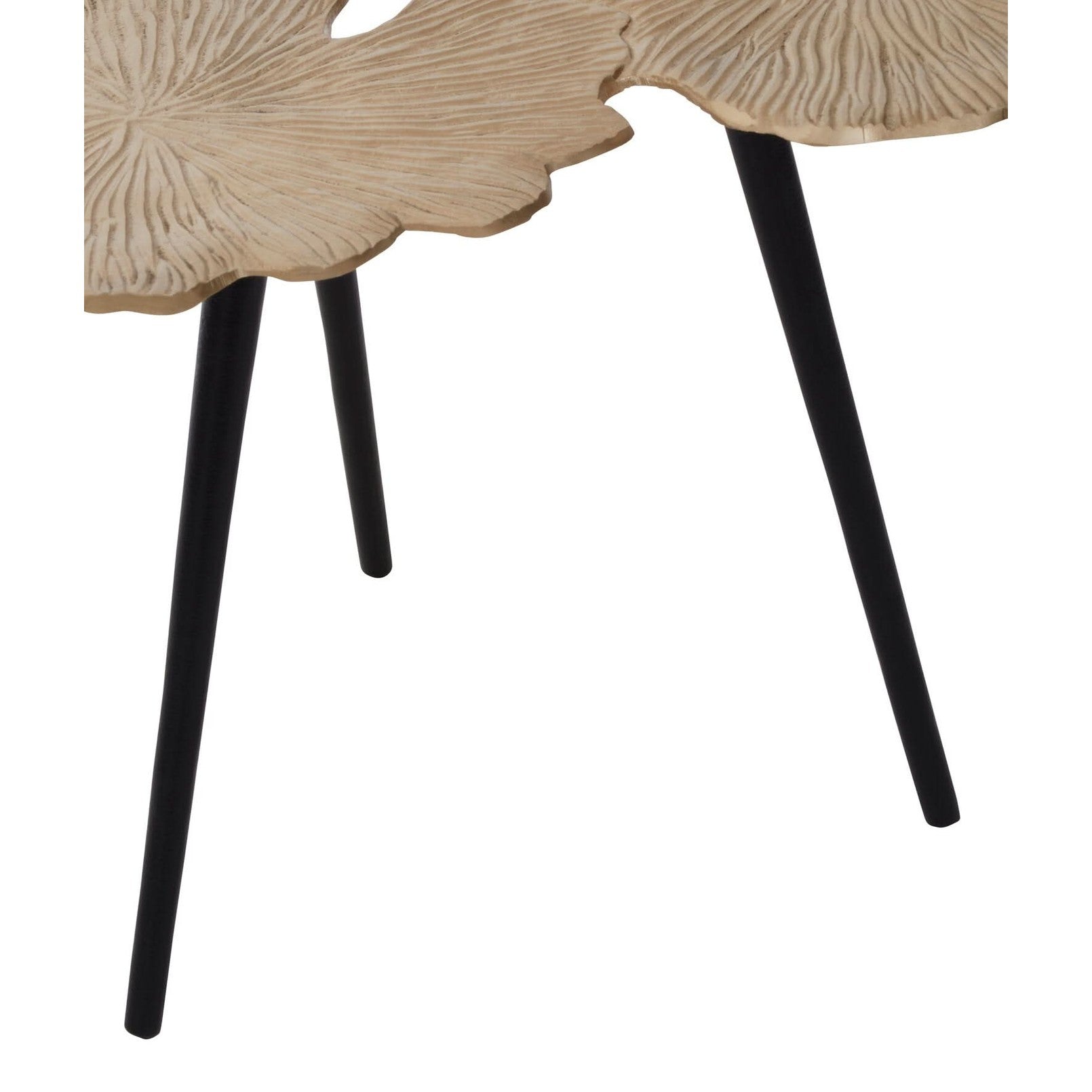Prato Gingko Gold Top Large Side Table   Nicholas John Interiors