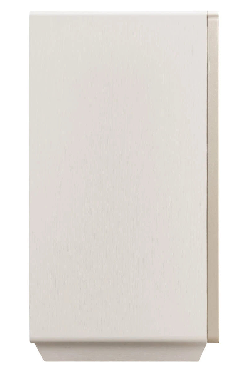 Femelle Cream 3 Drawer Chest with Champagne Trim