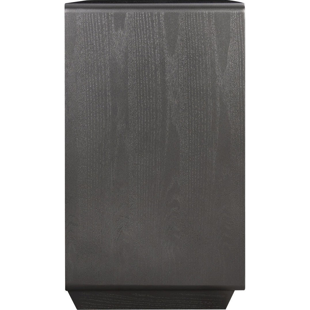 Femelle Brown Grey Wood Veneer 7 Drawer Dressing Table