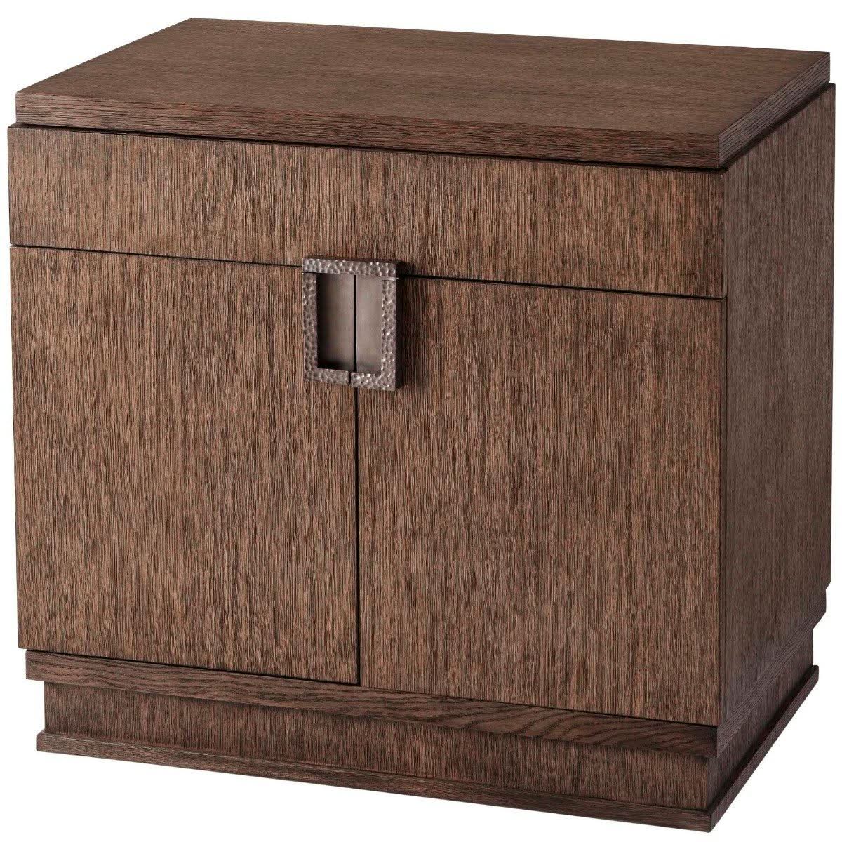 Theodore Alexander Matteo Bedside Chest in Charteris Finish   Nicholas John Interiors