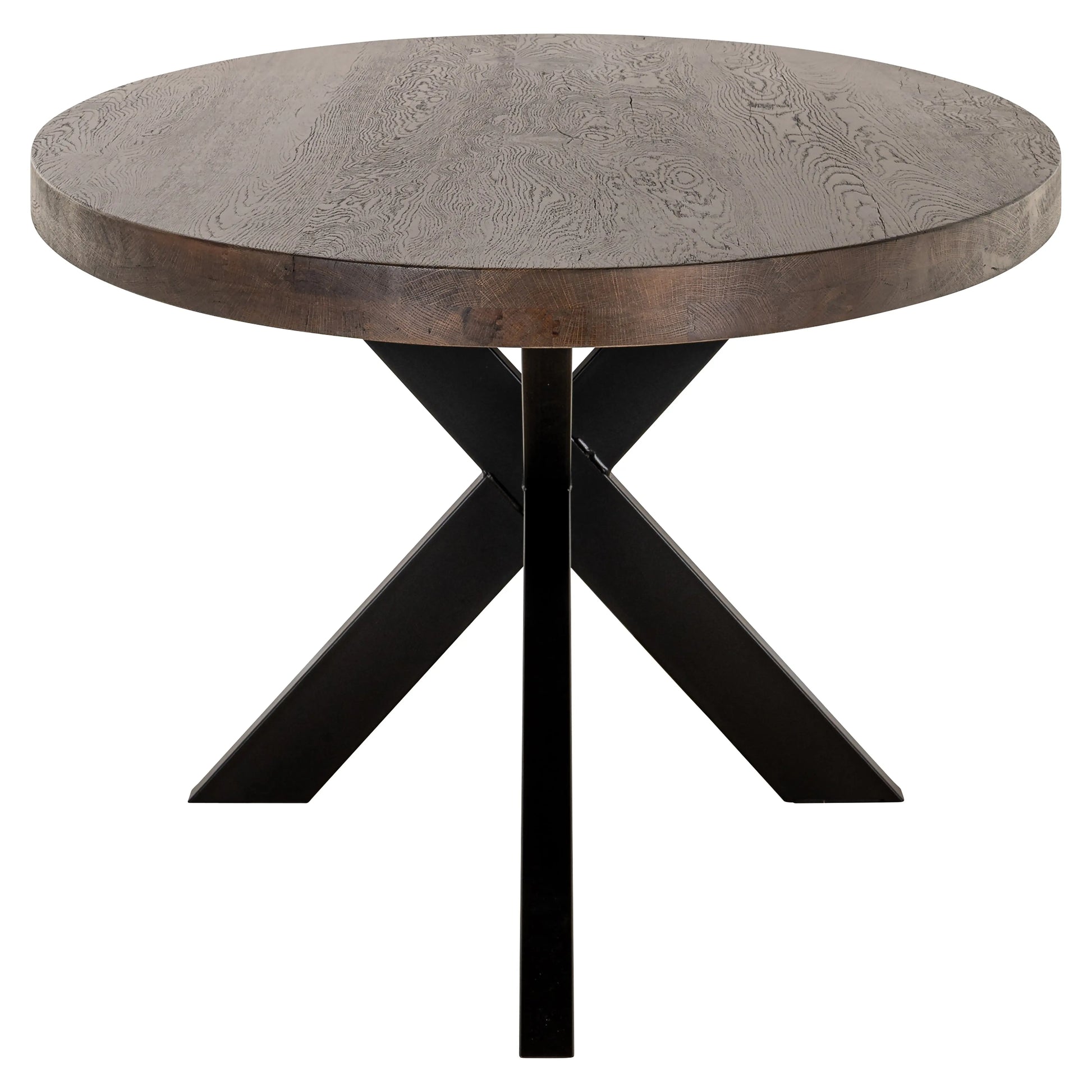 Richmond Interiors Watson Dining Table in Dark Brown  Nicholas John Interiors