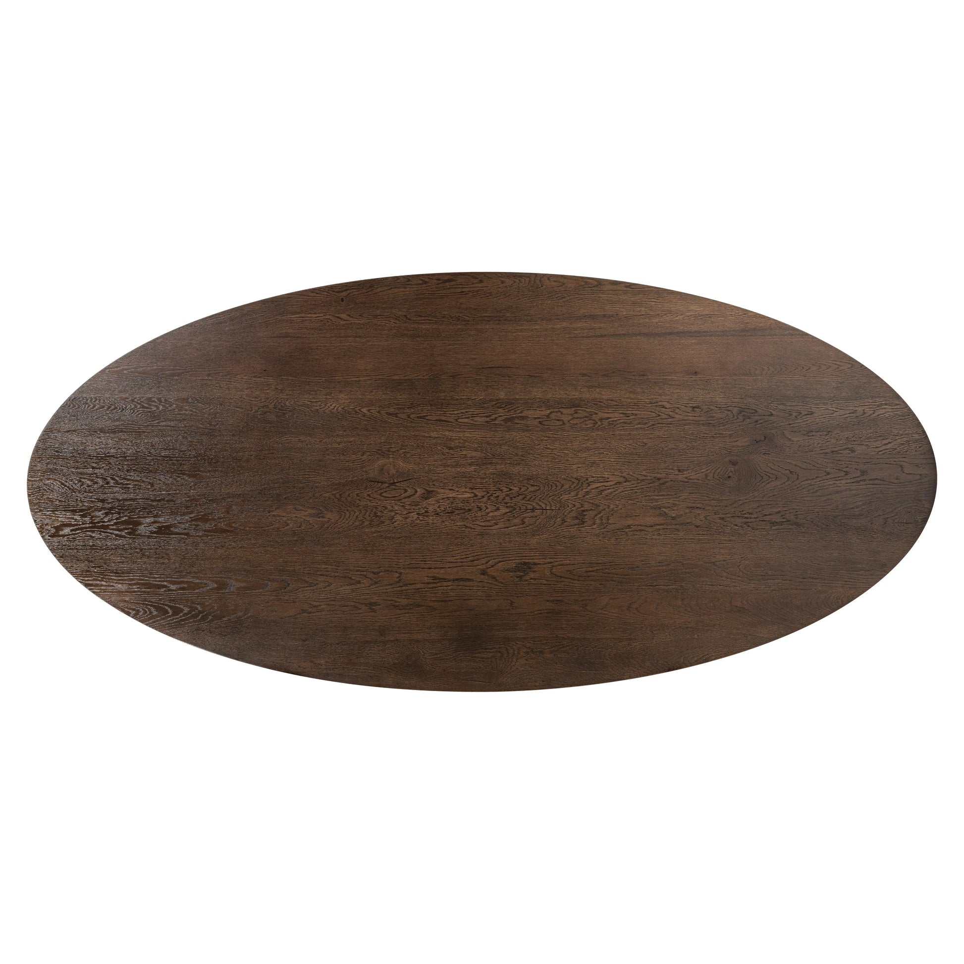 Richmond Interiors Watson Dining Table in Dark Brown  Nicholas John Interiors