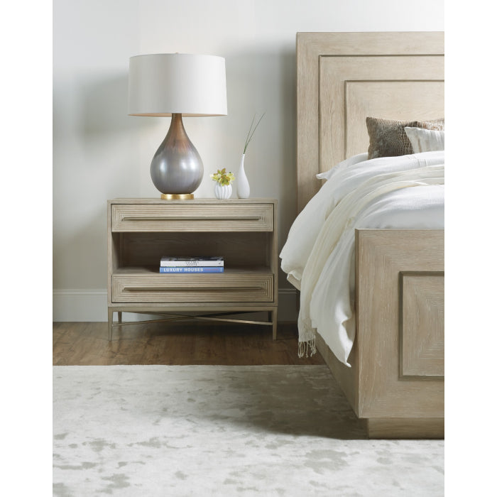 Hooker Furniture Cascade Two-Drawer Bedside Table