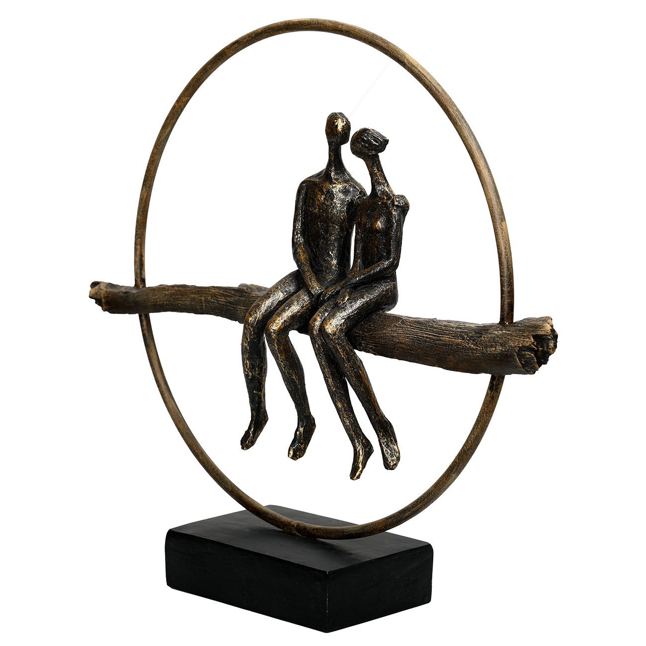 Circle of Life Couple Sculpture