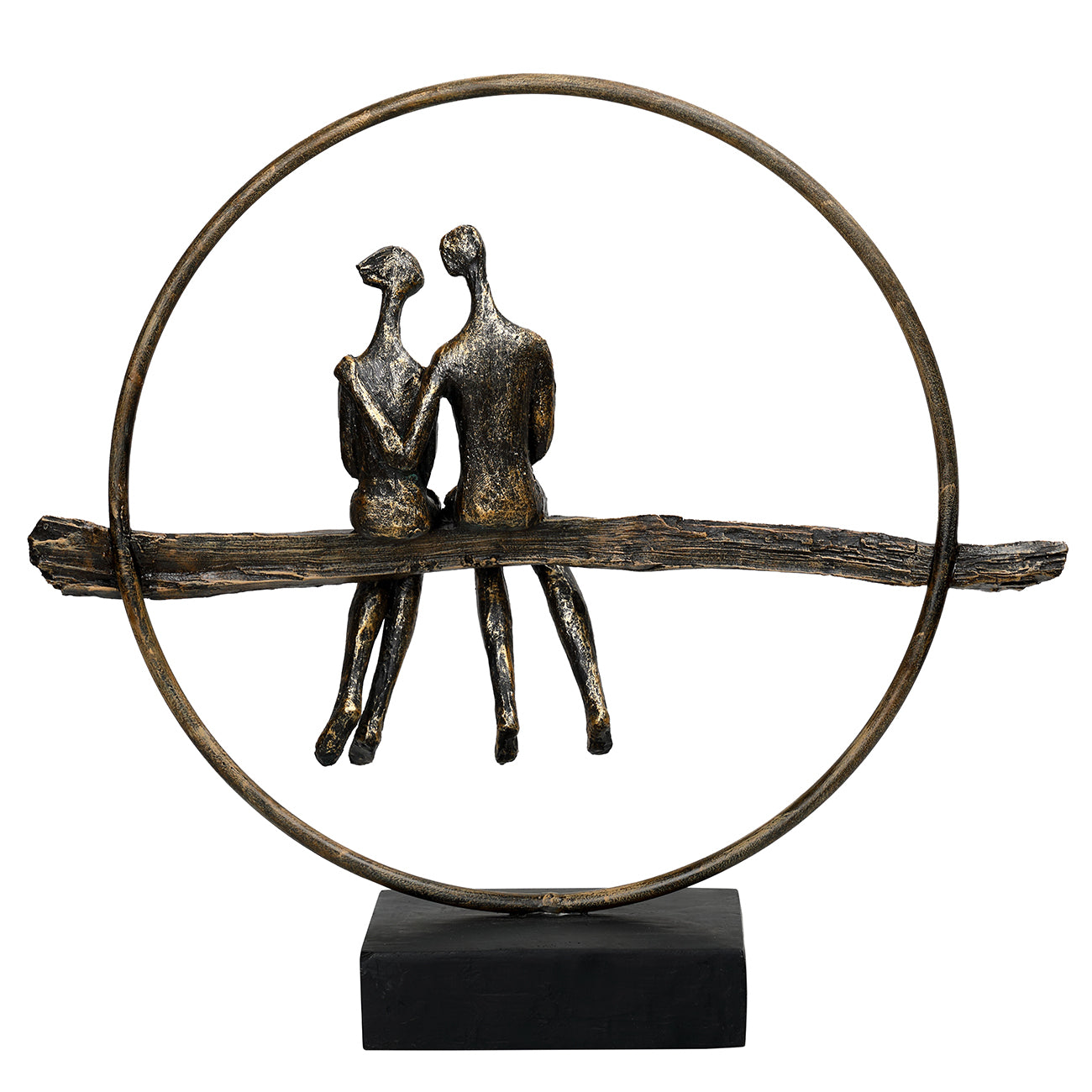 Circle of Life Couple Sculpture