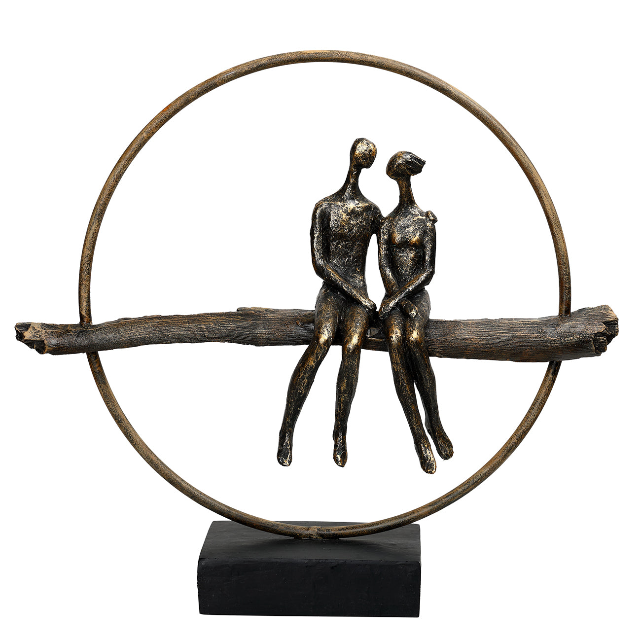 Circle of Life Couple Sculpture