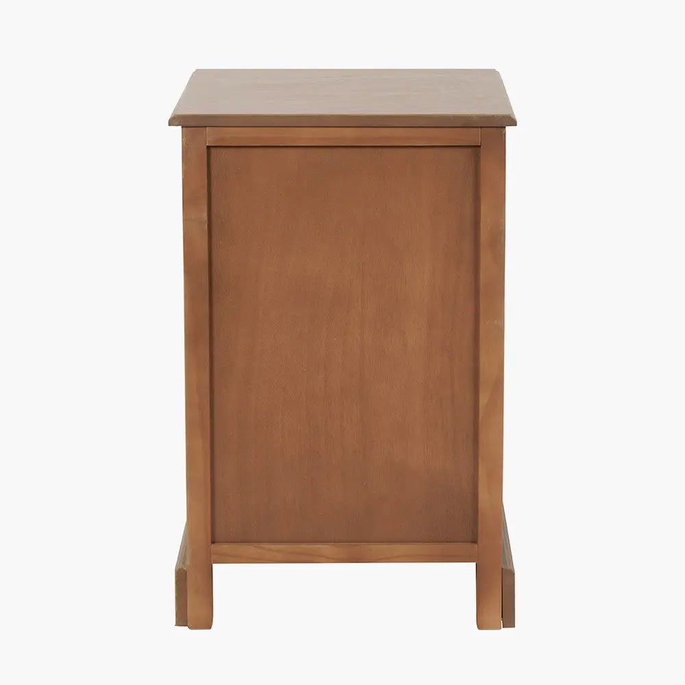 Loft Sage Multicoloured Pine Wood 3 Drawer Unit  Nicholas John Interiors