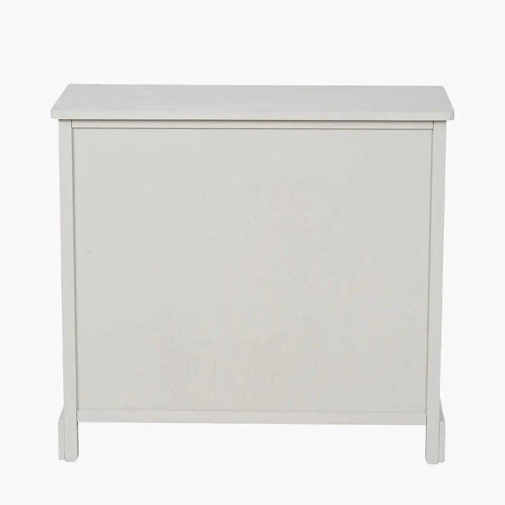 Croft Linen Pine Wood 6 Drawer Unit  Nicholas John Interiors