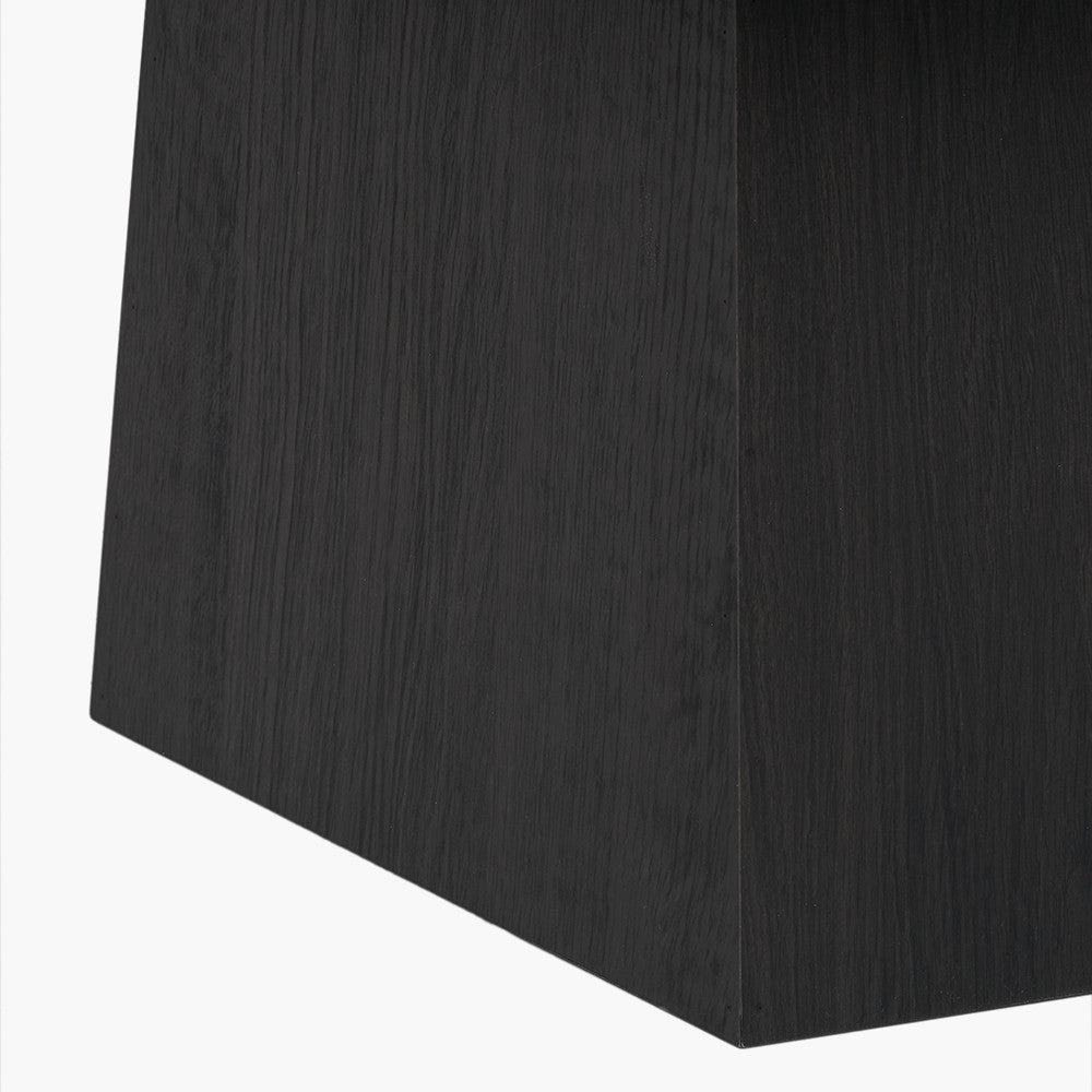Myana Jade Marble Effect and Dark Brown Oak Veneer Coffee table