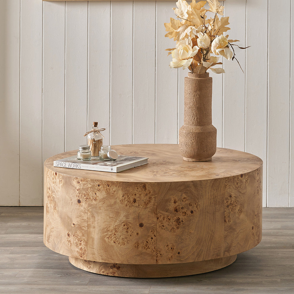 Newborough Burr Wood Effect Coffee Table