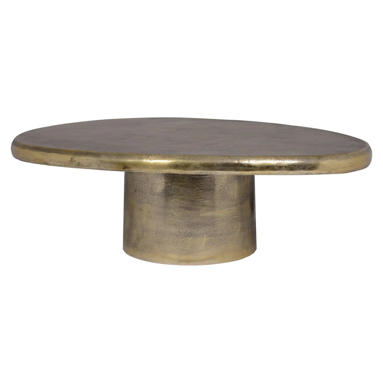 Richmond Interiors Pulitzer Coffee Table in Brushed Gold
