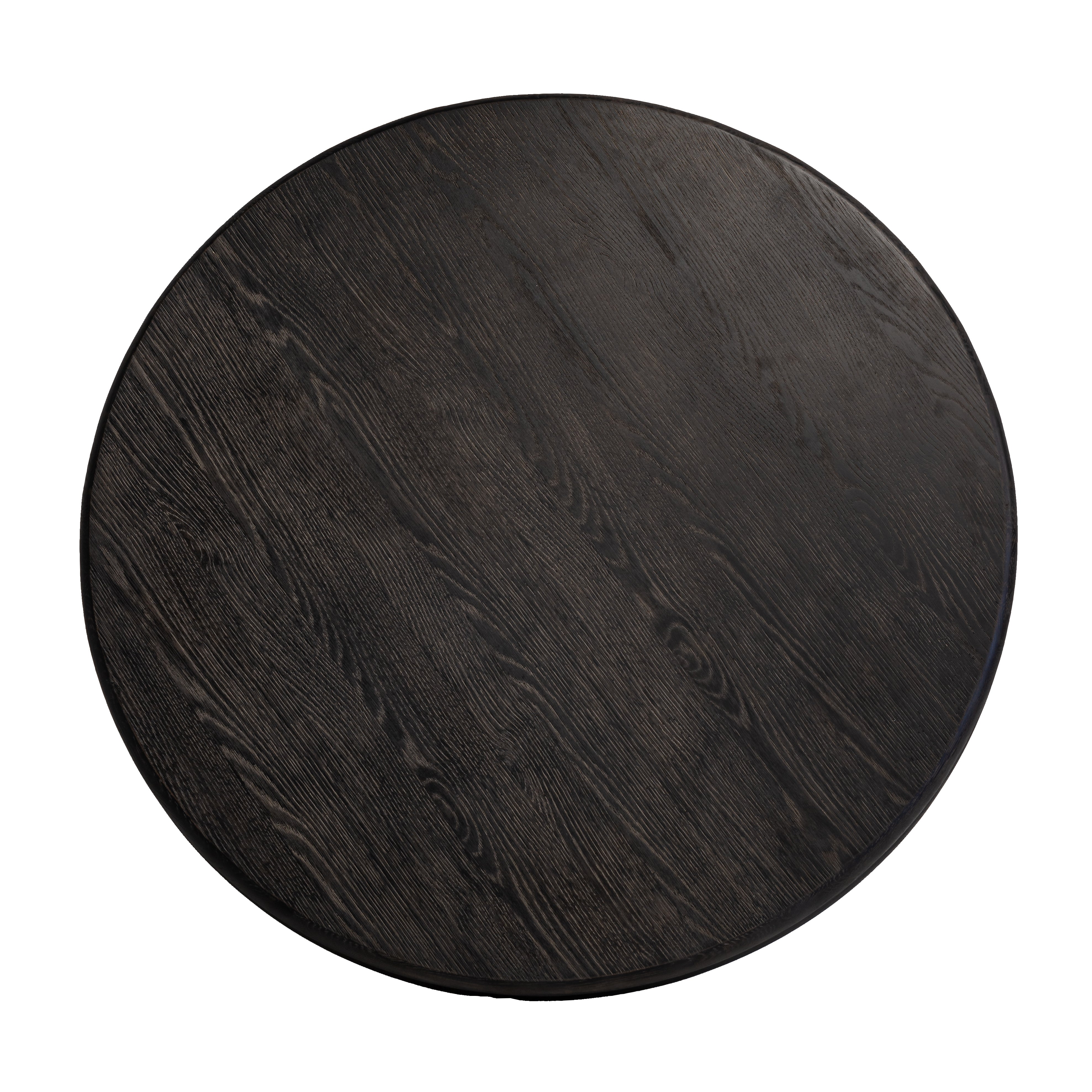Richmond Interiors Macaron 130cm Dining Table in Black Rustic