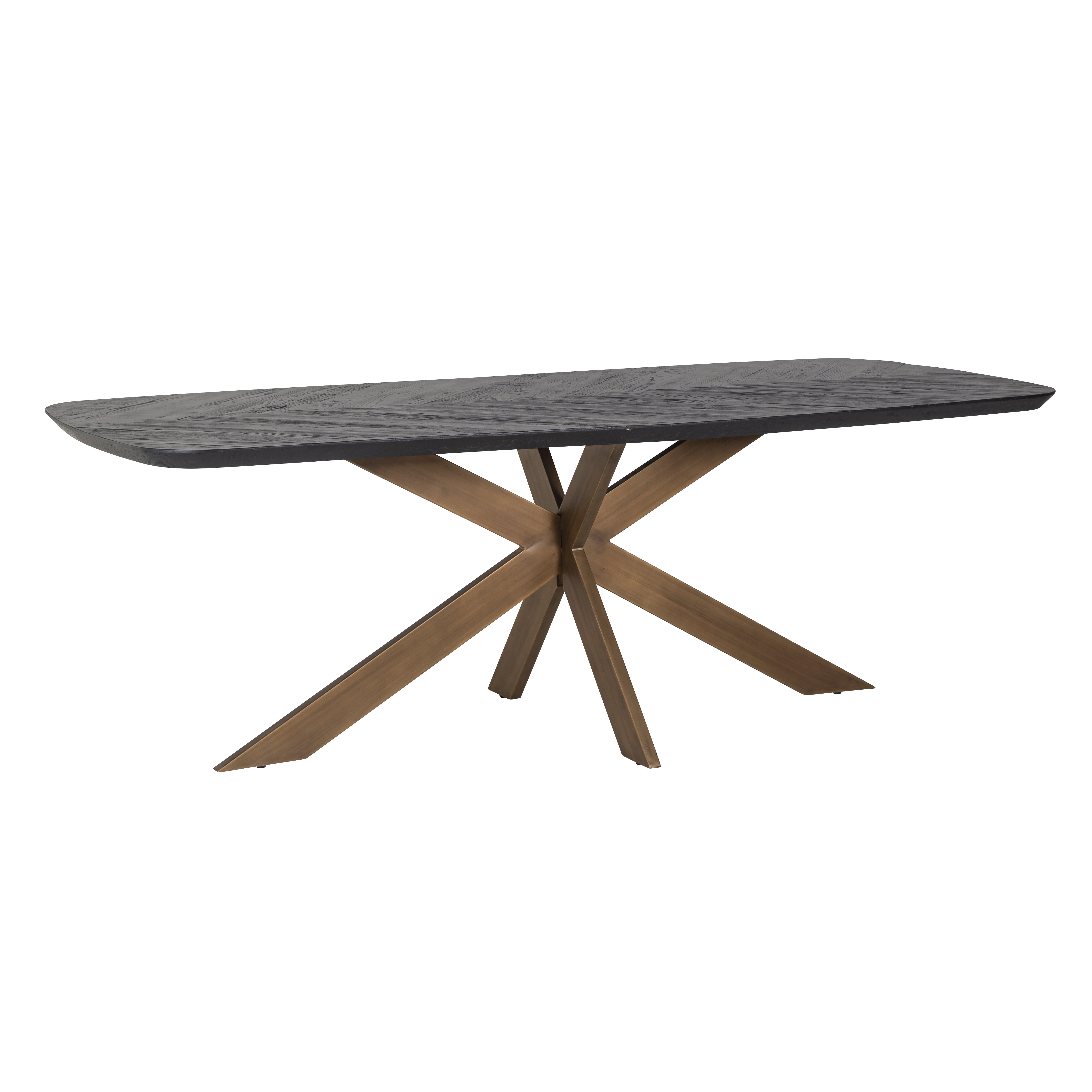 Richmond Interiors Hayley Dining Table in Dark Coffee