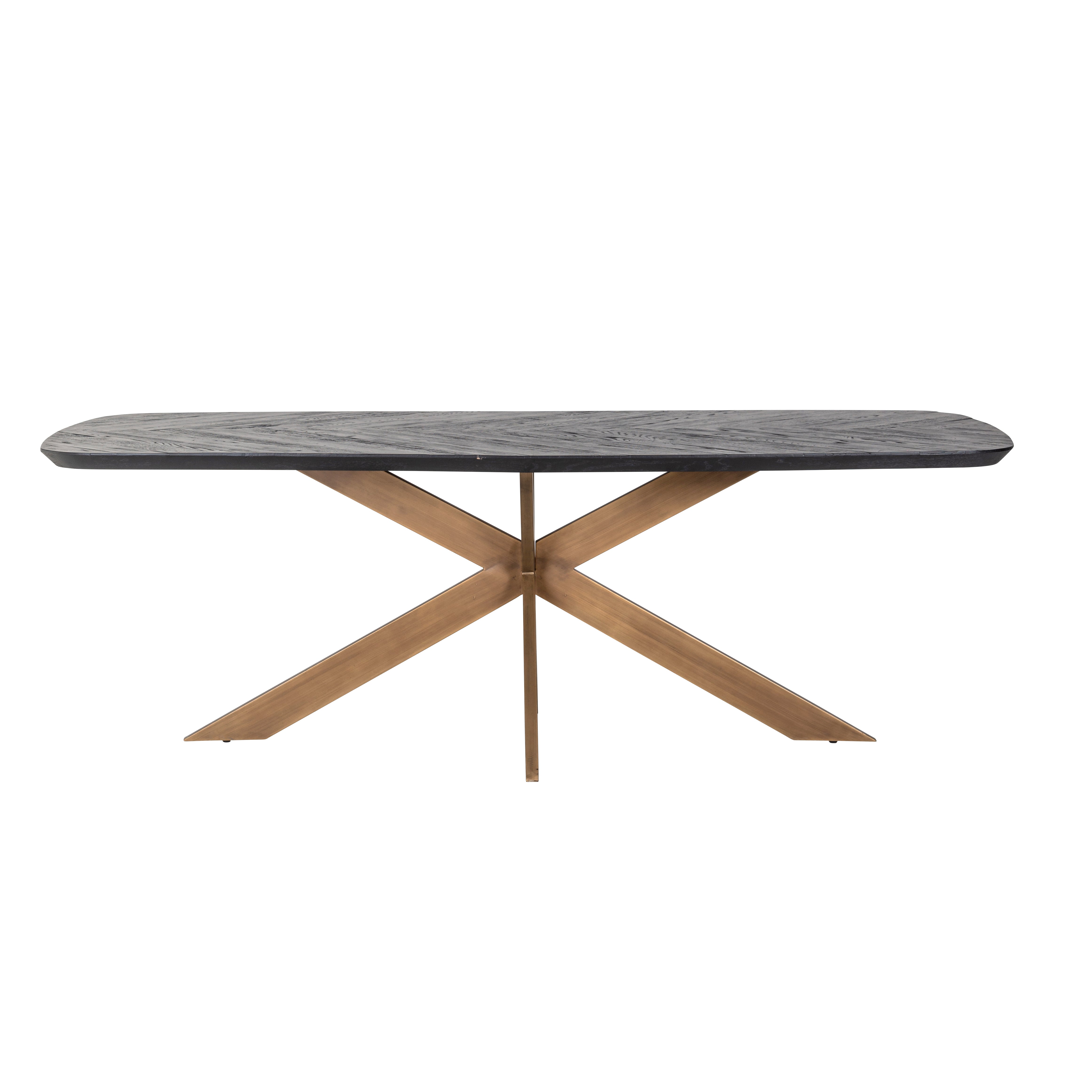 Richmond Interiors Hayley Dining Table in Dark Coffee