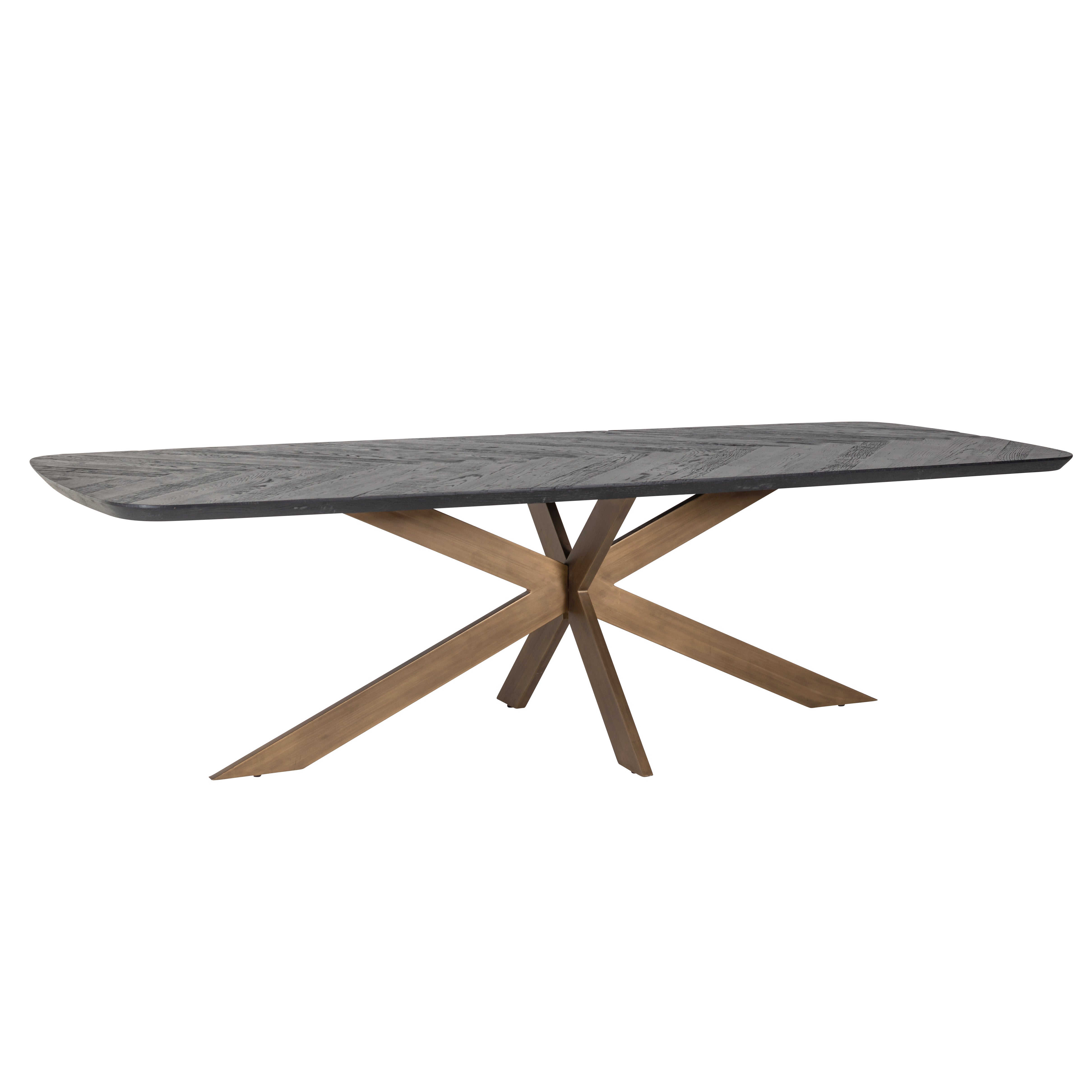 Richmond Interiors Hayley Dining Table in Dark Coffee