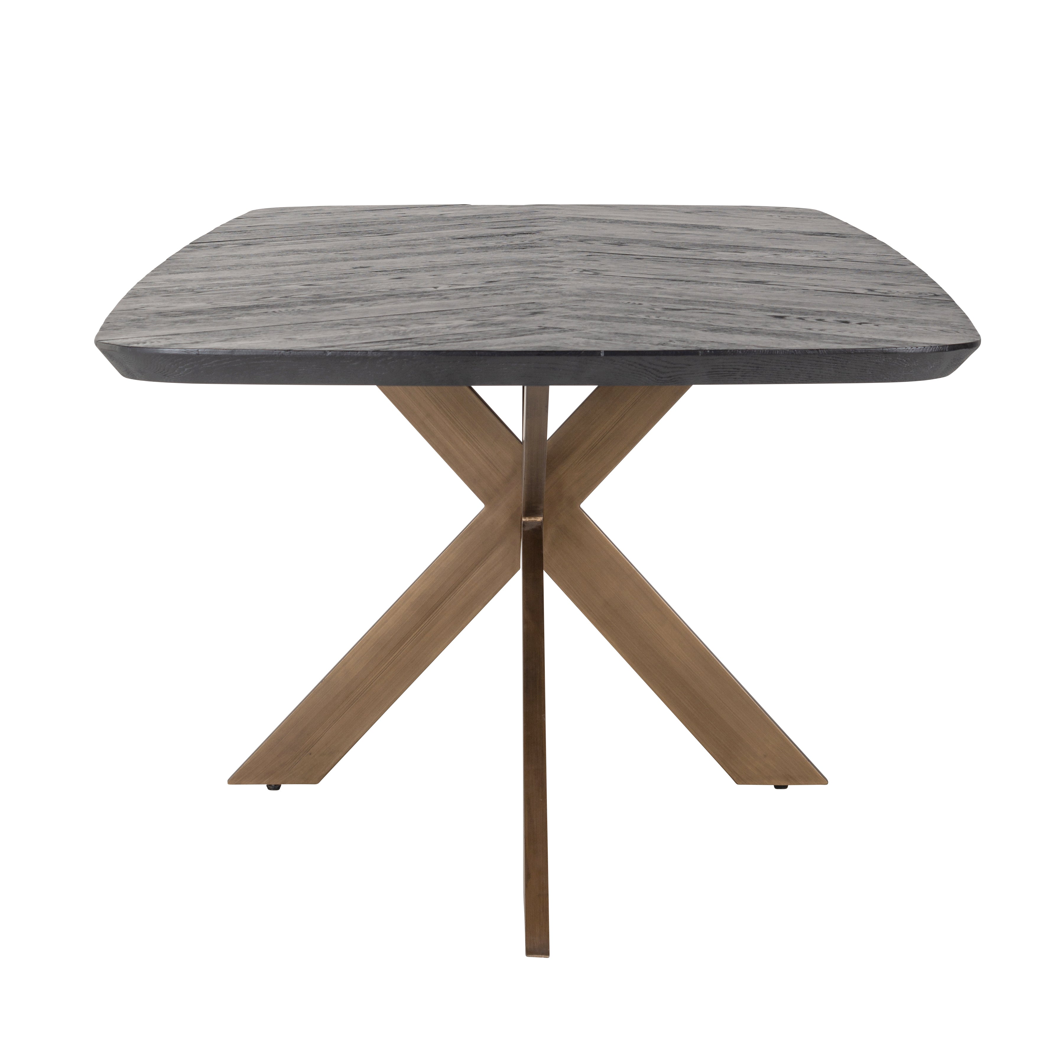 Richmond Interiors Hayley Dining Table in Dark Coffee