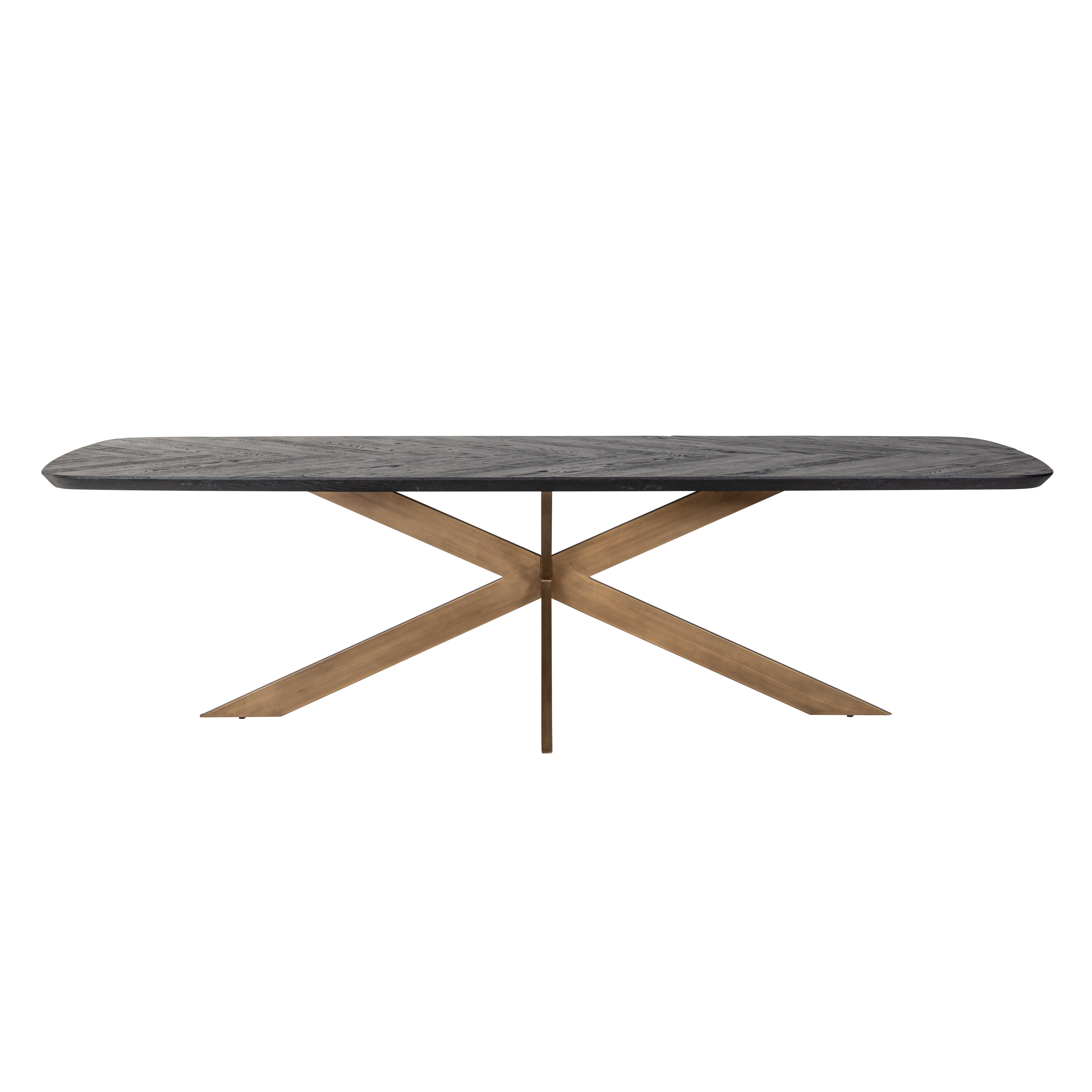 Richmond Interiors Hayley Dining Table in Dark Coffee