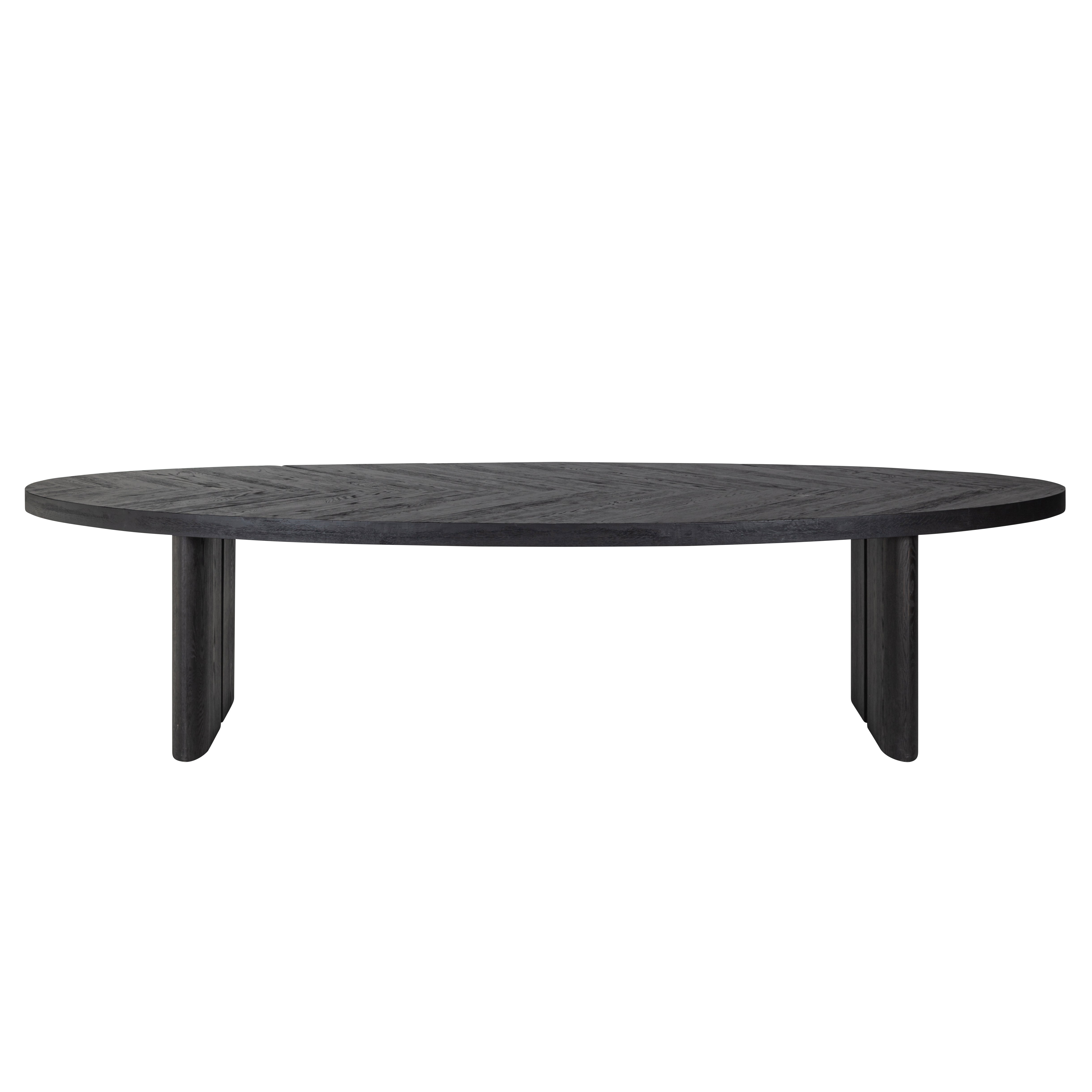 Richmond Interiors Lilly 330cm Dining Table in Dark Coffee