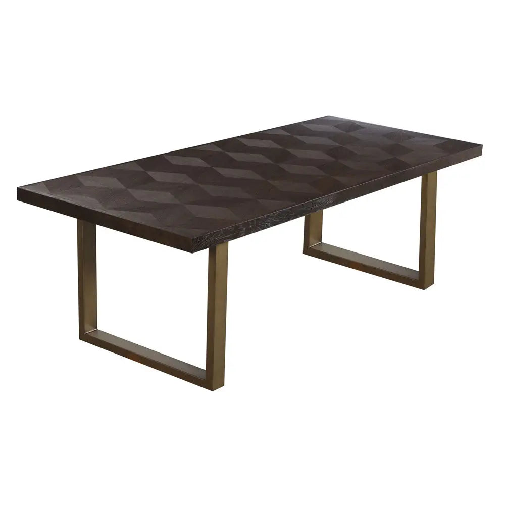 Richmond Interiors Luxor Diamond Dining Table