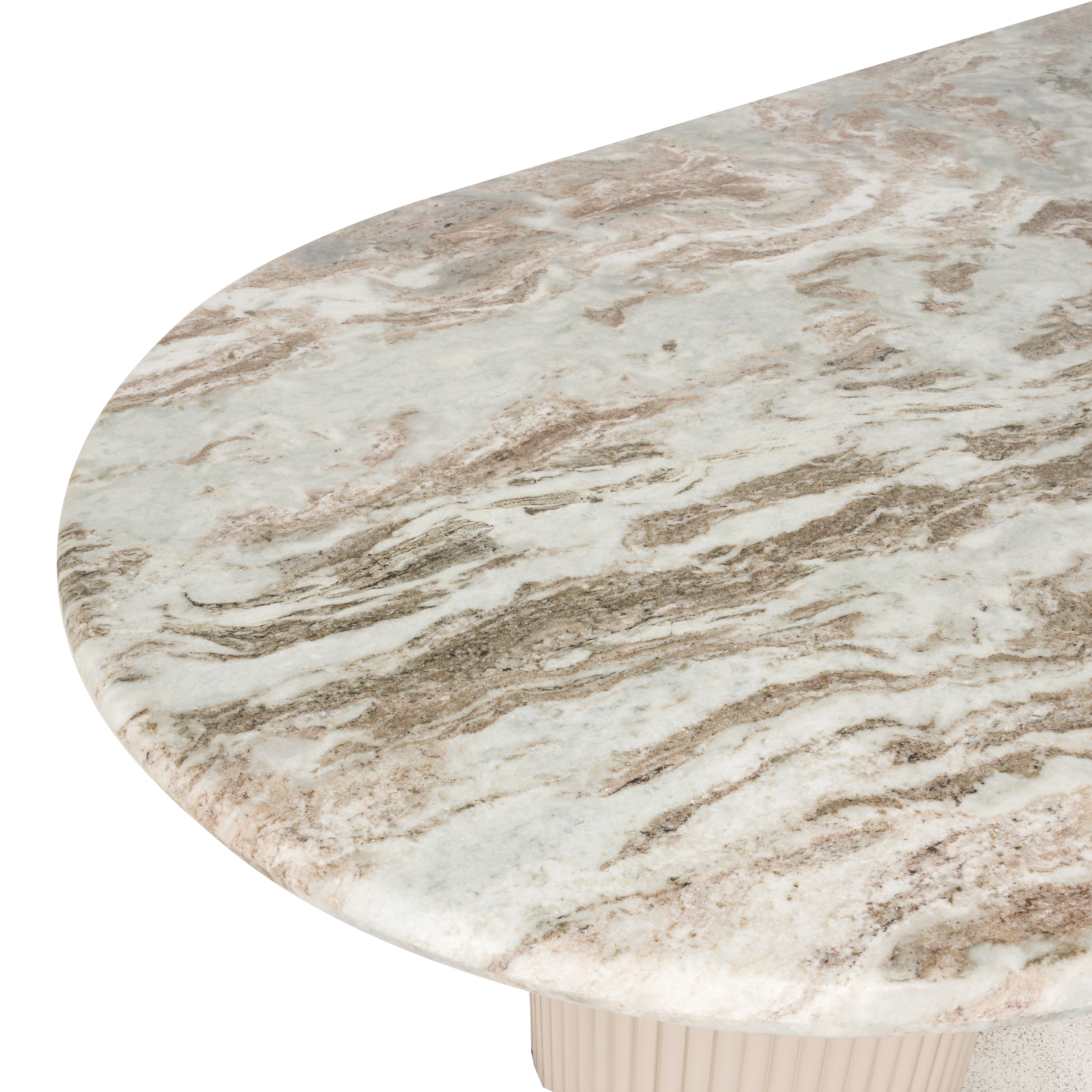Richmond Interiors Coronel Dining Table 240 in Beige
