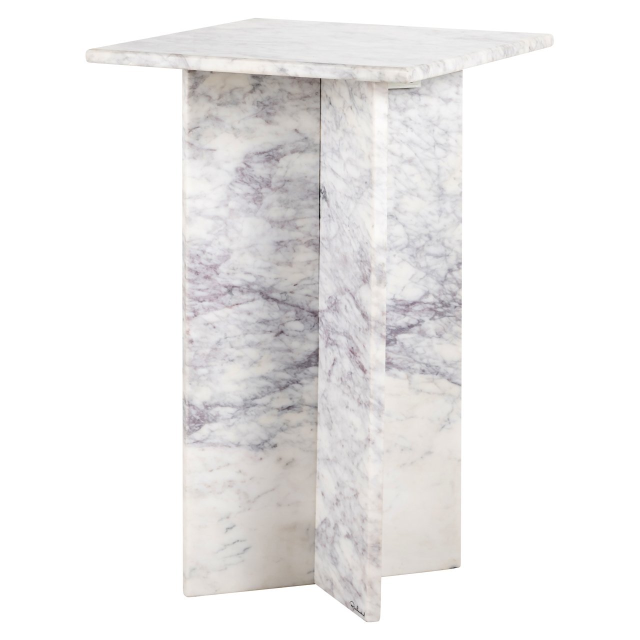 Richmond Interiors Holmes White End Table