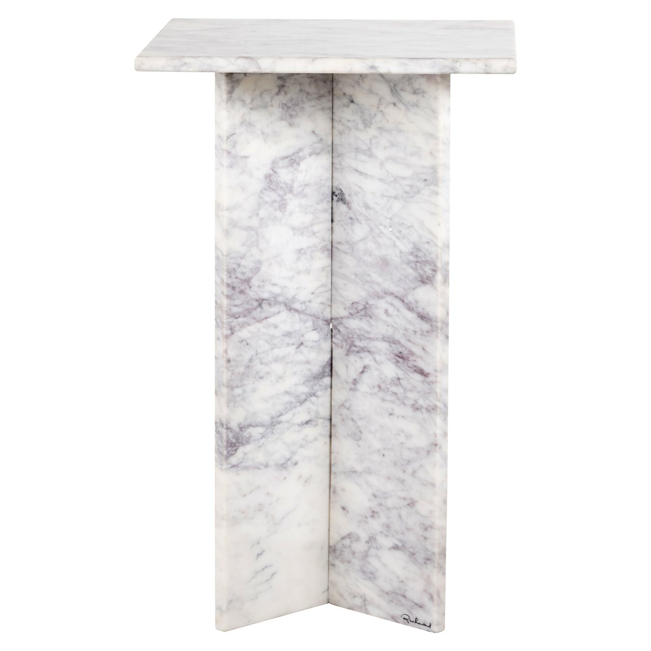 Richmond Interiors Holmes White End Table