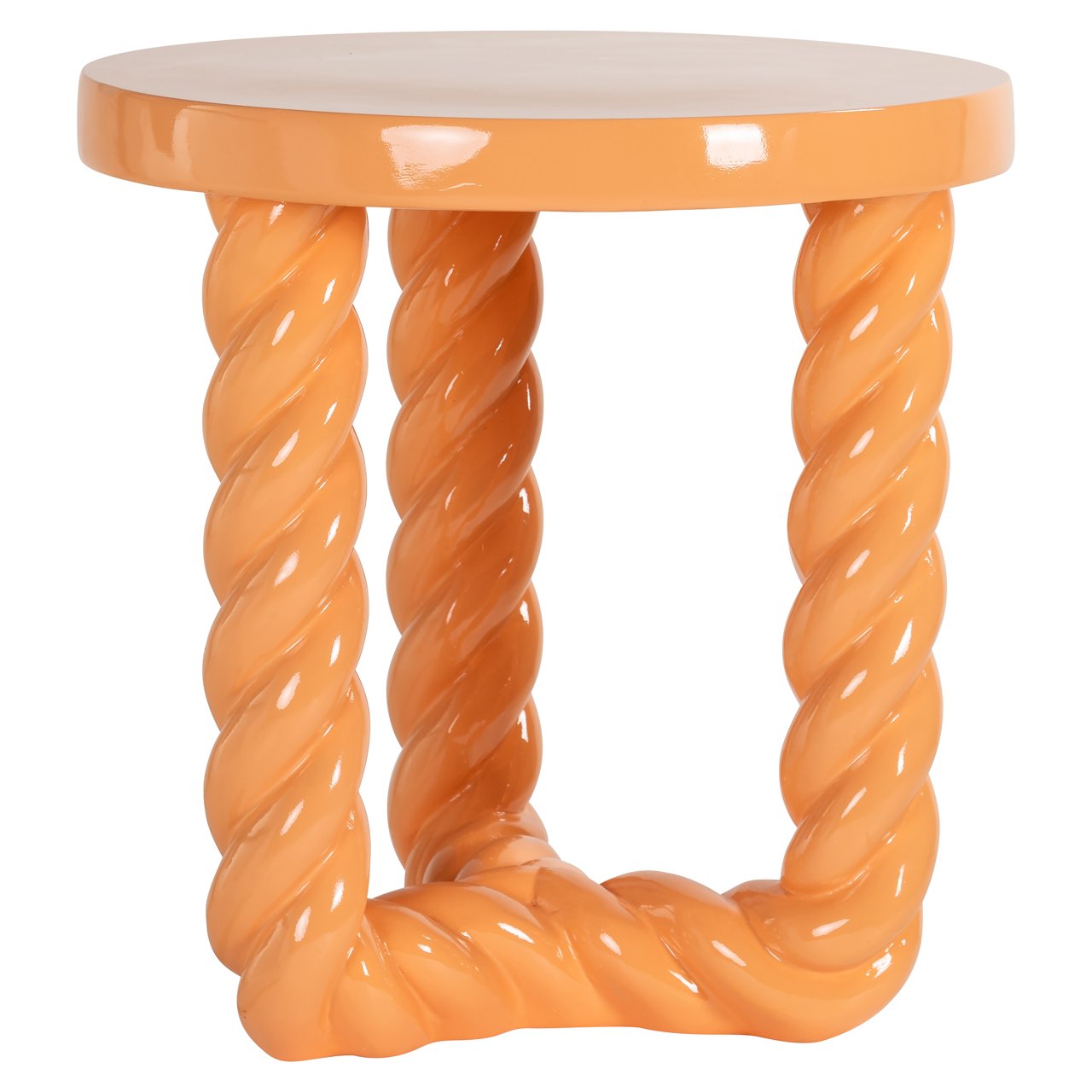 Richmond Interiors Rosly Orange End Table