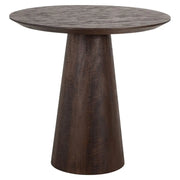 Richmond’s Bisto Table Willow 80Ø (Dark brown)