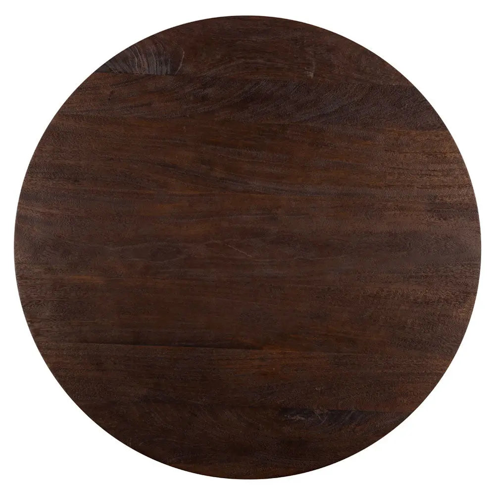Richmond’s Bisto Table Willow 80Ø (Dark brown)