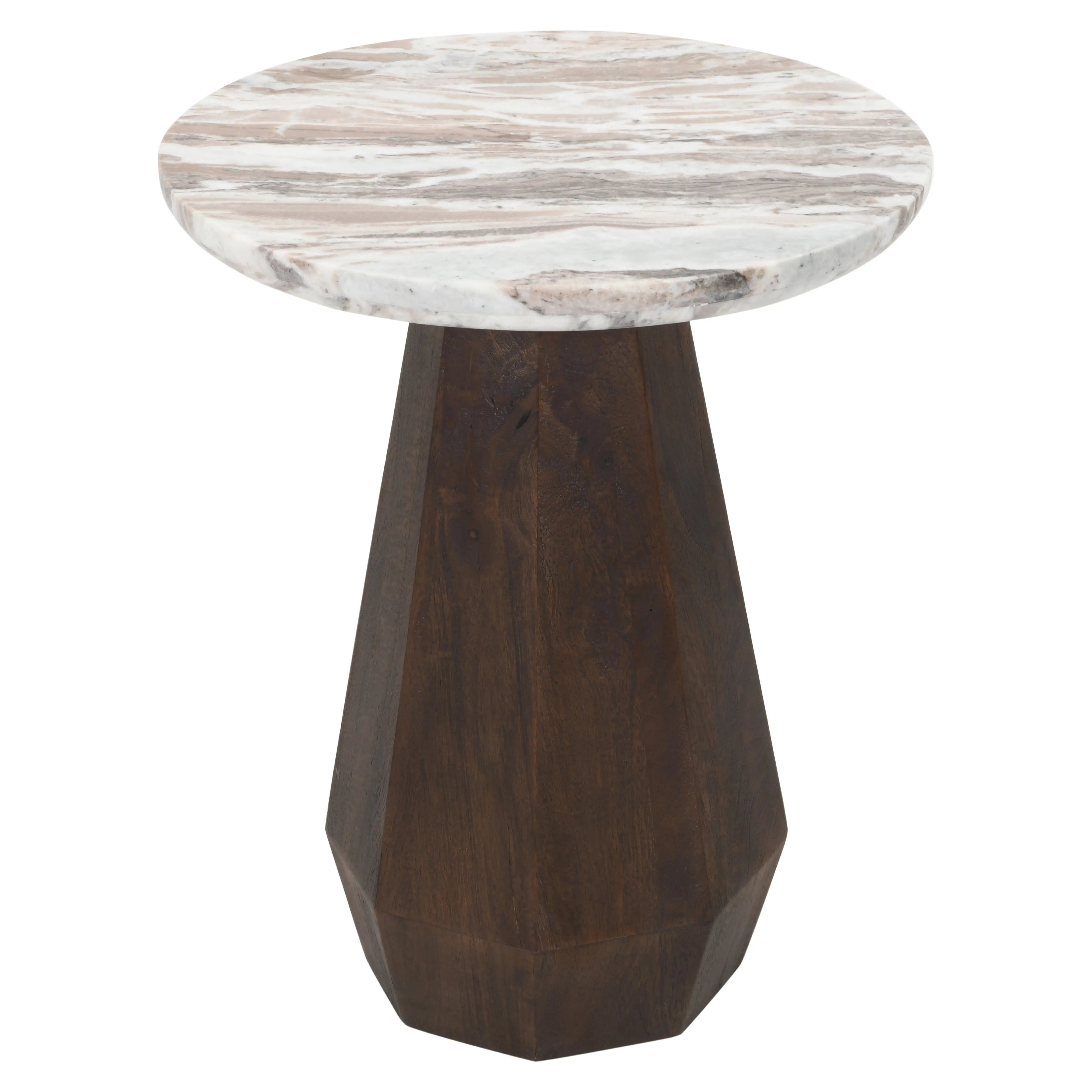 Richmond Interiors Oberoy End table in Brown  Nicholas John Interiors