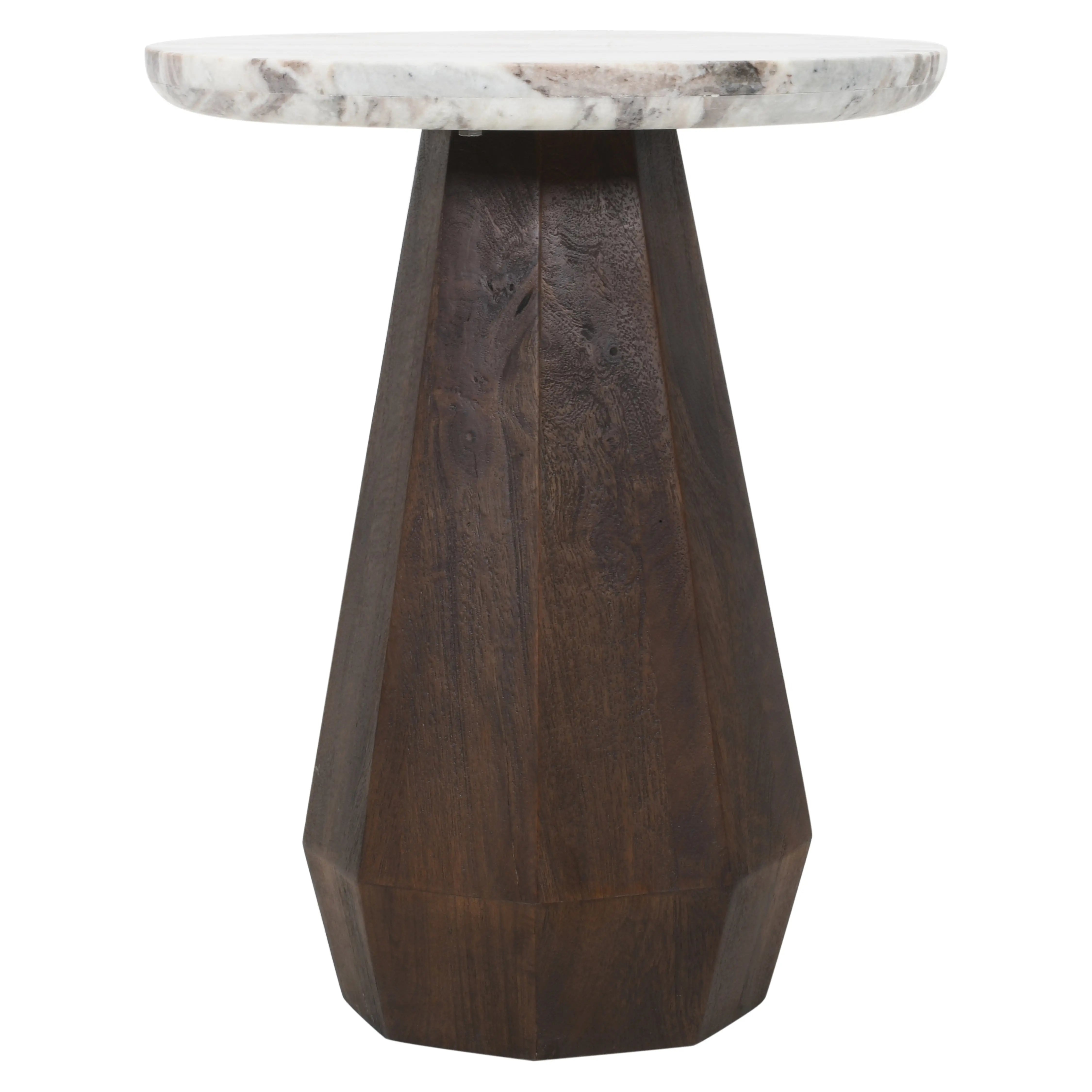 Richmond Interiors Oberoy End table in Brown  Nicholas John Interiors